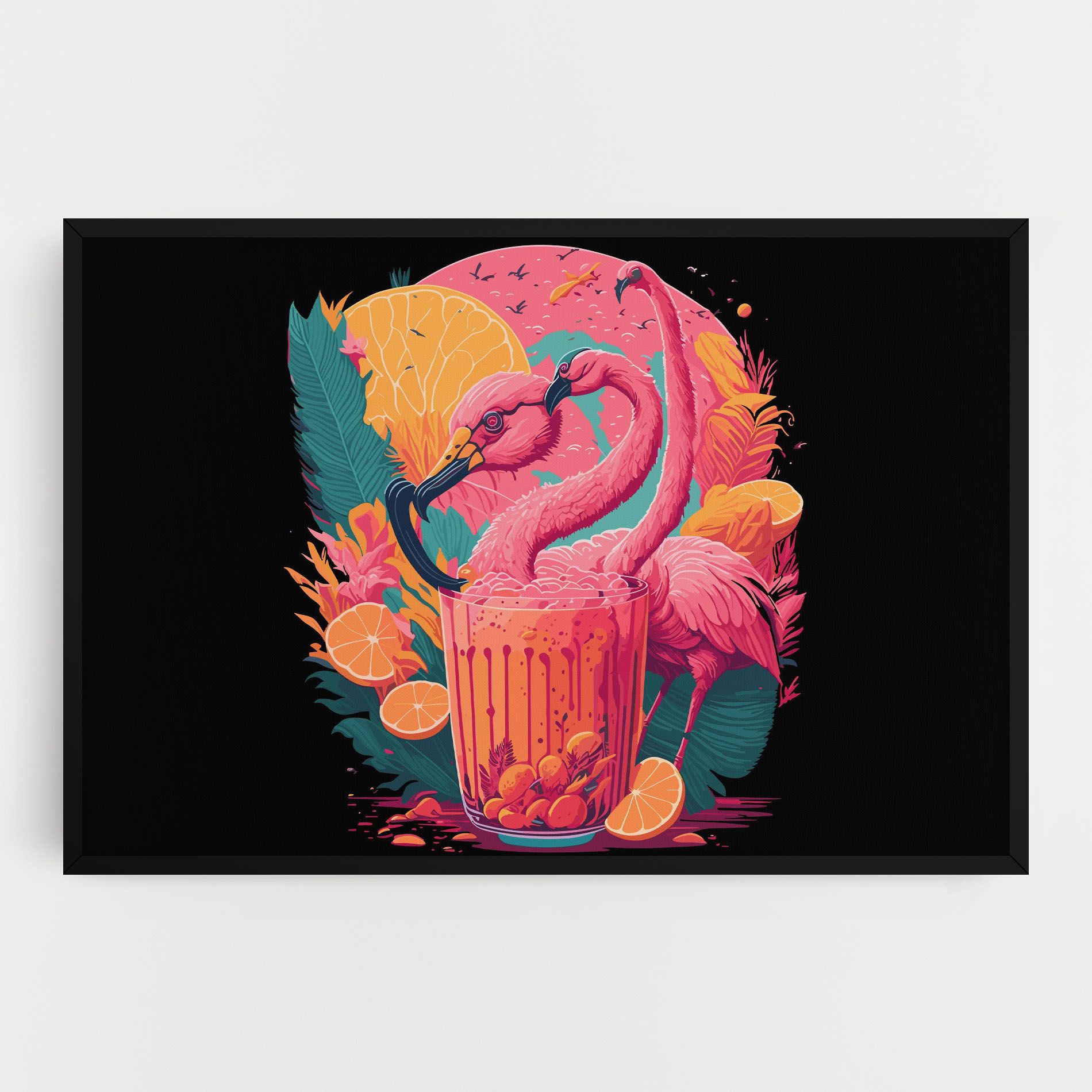 Pink Bird Drink mockup 0
