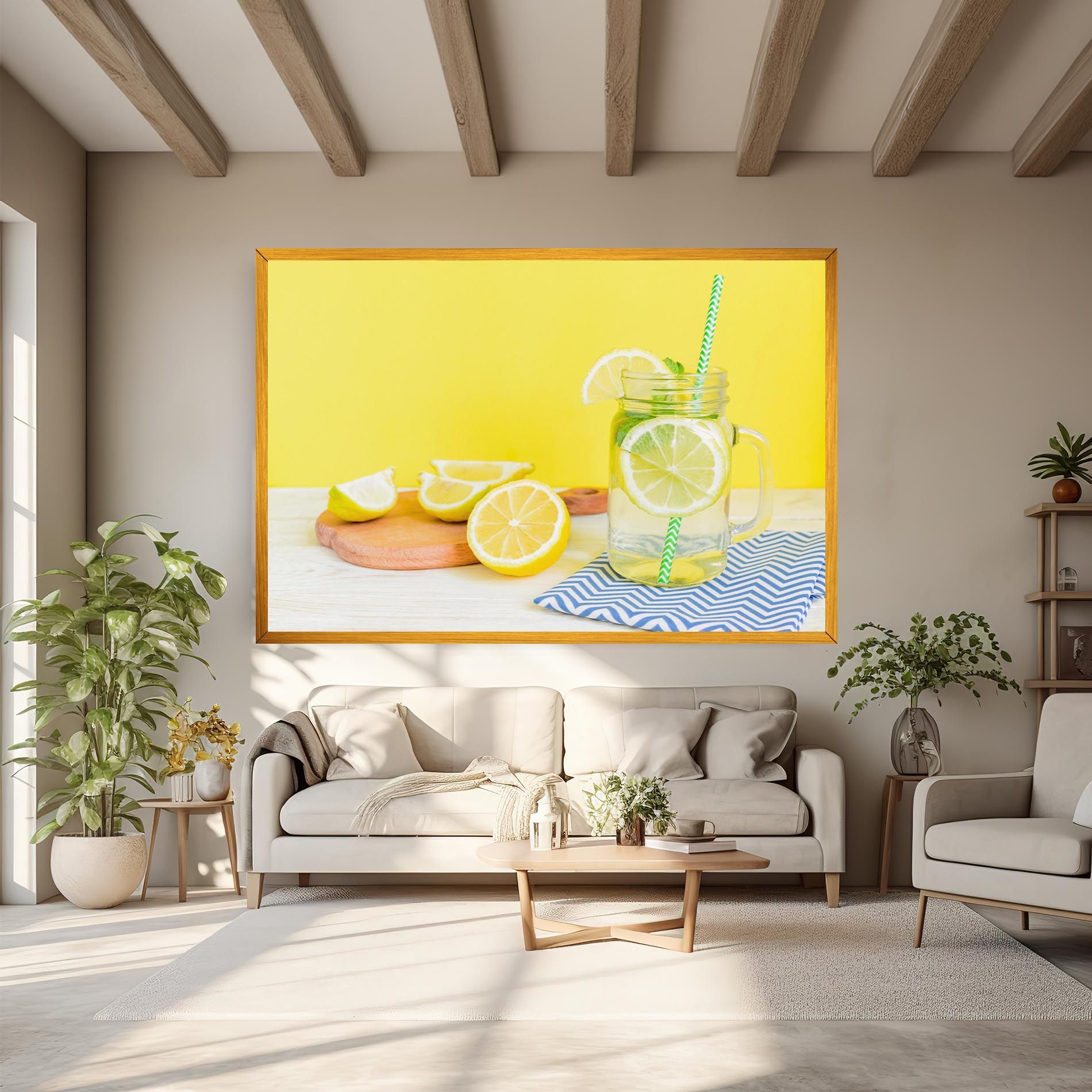 Citrus Lemonade Water mockup 6