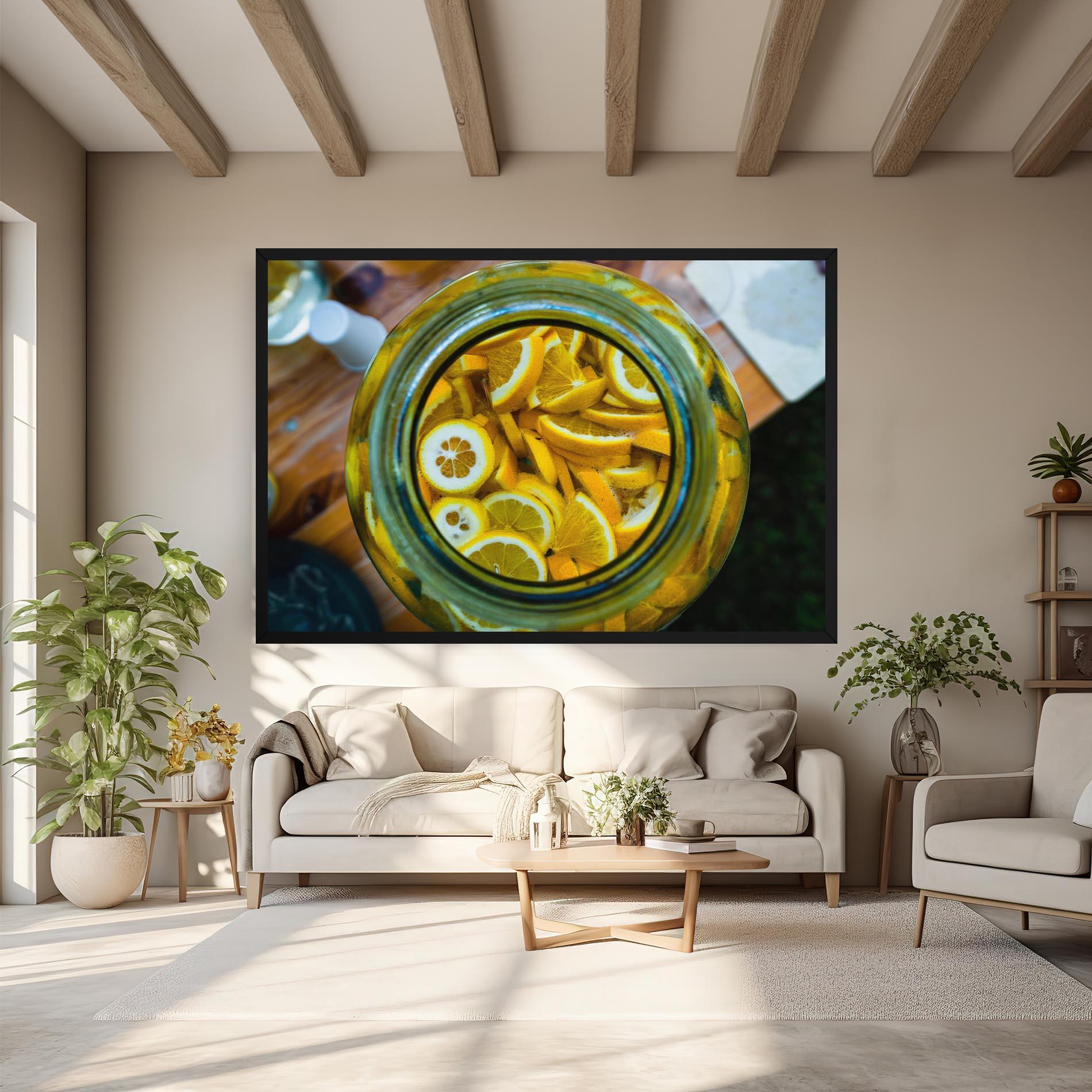 Vászonkép Big Limonade mockup 6