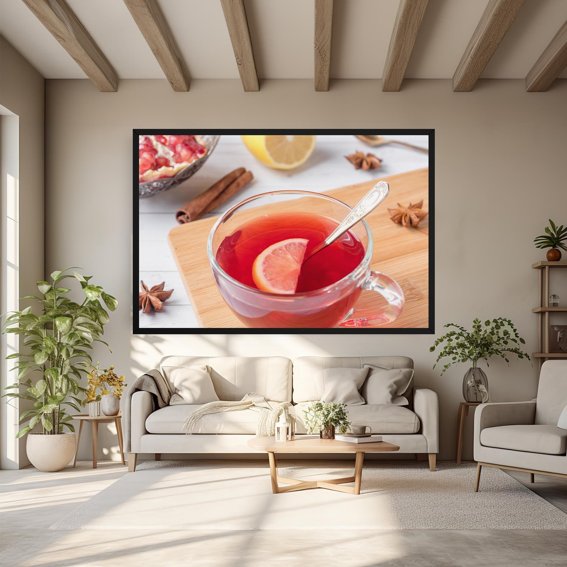 Vászonkép Homemade Lemonade mockup 6