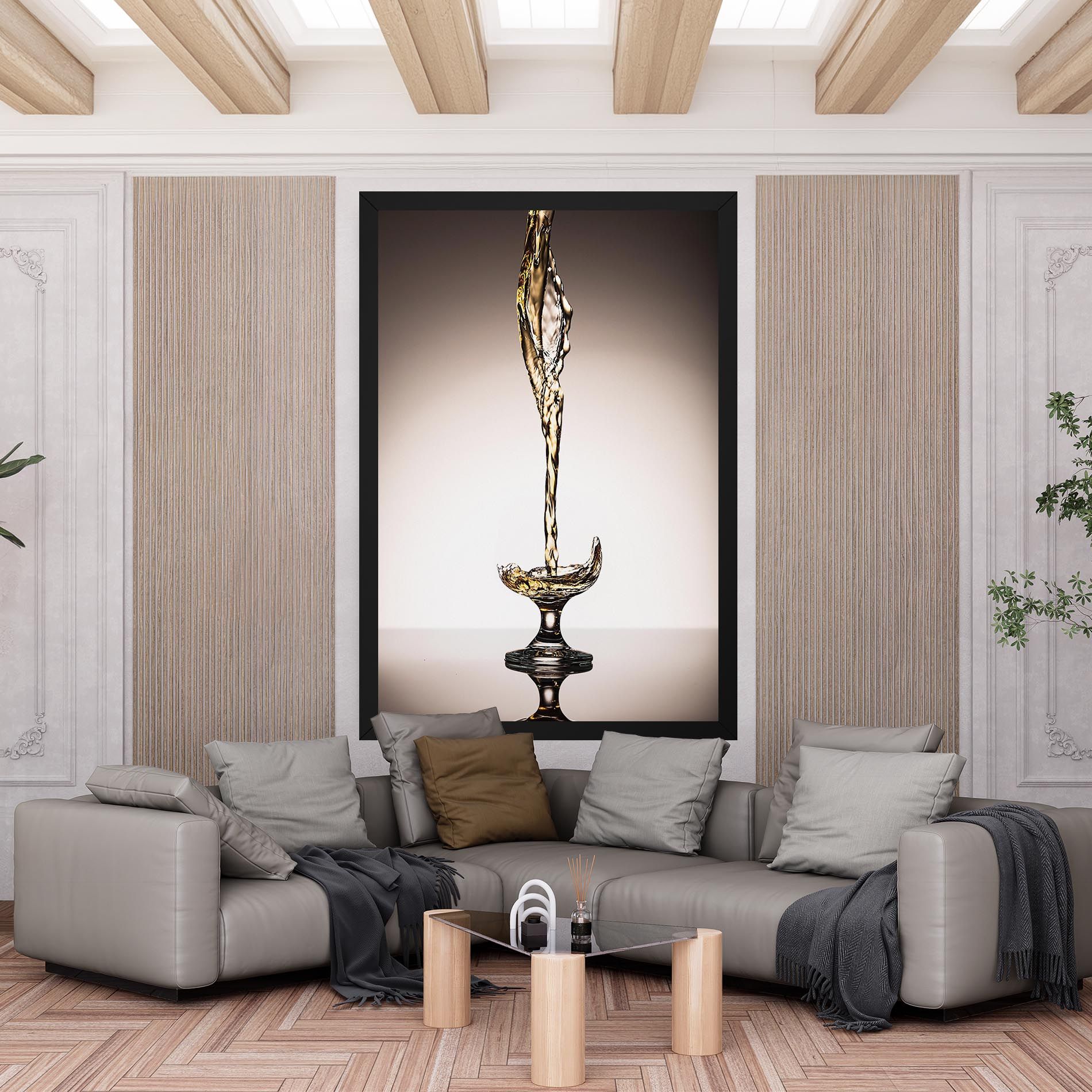 White Wine Splash mockup 6