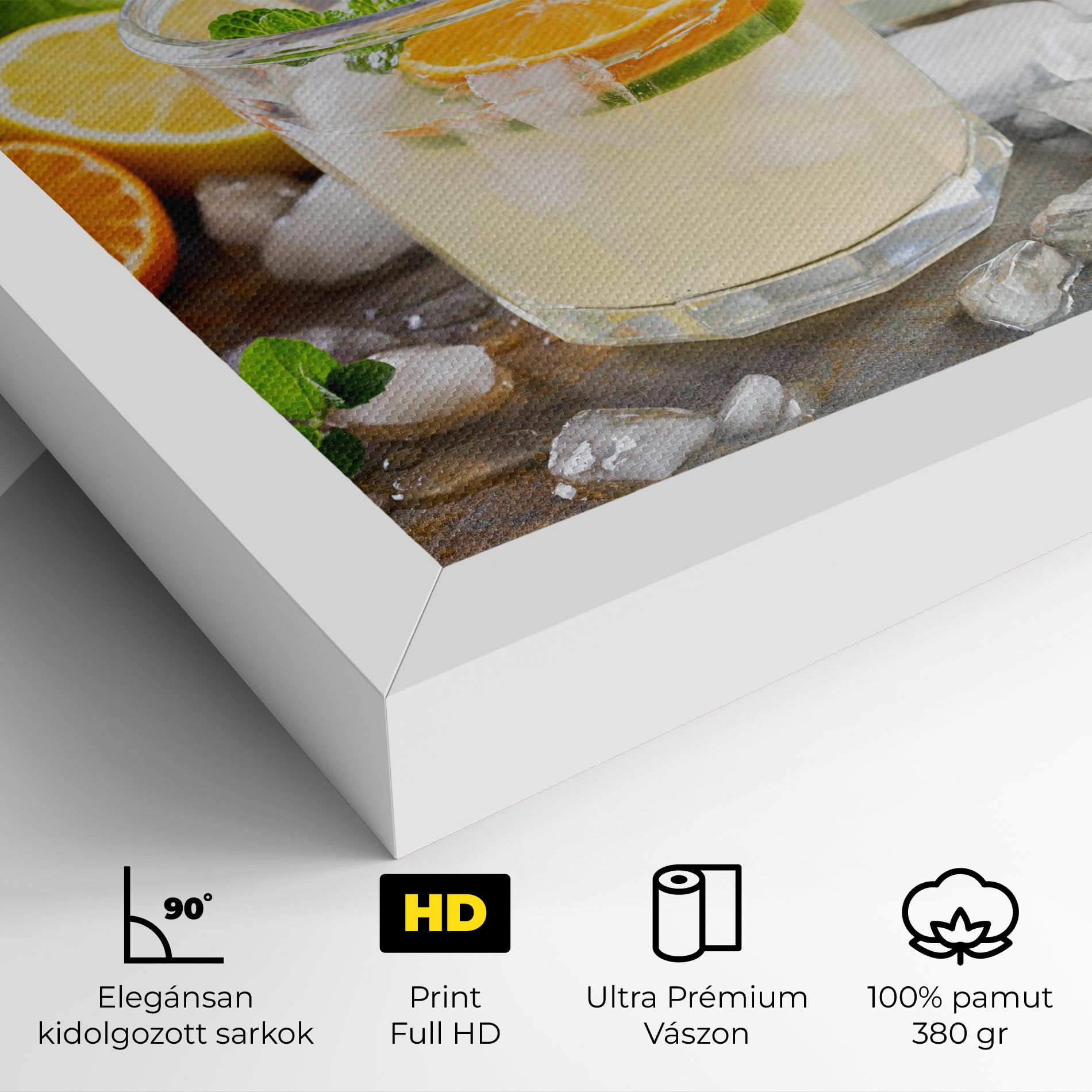 Citrus Fruit Lemonade mockup 4