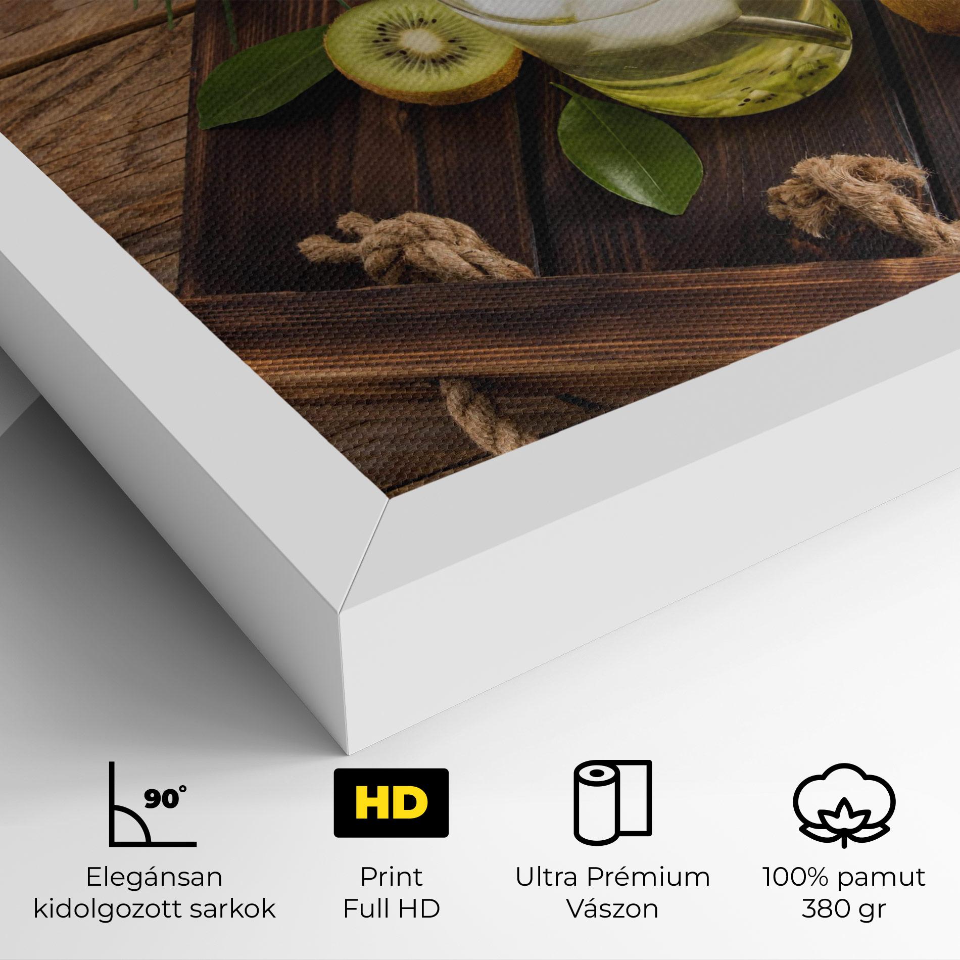 Vászonkép Kiwi Drinks mockup 4