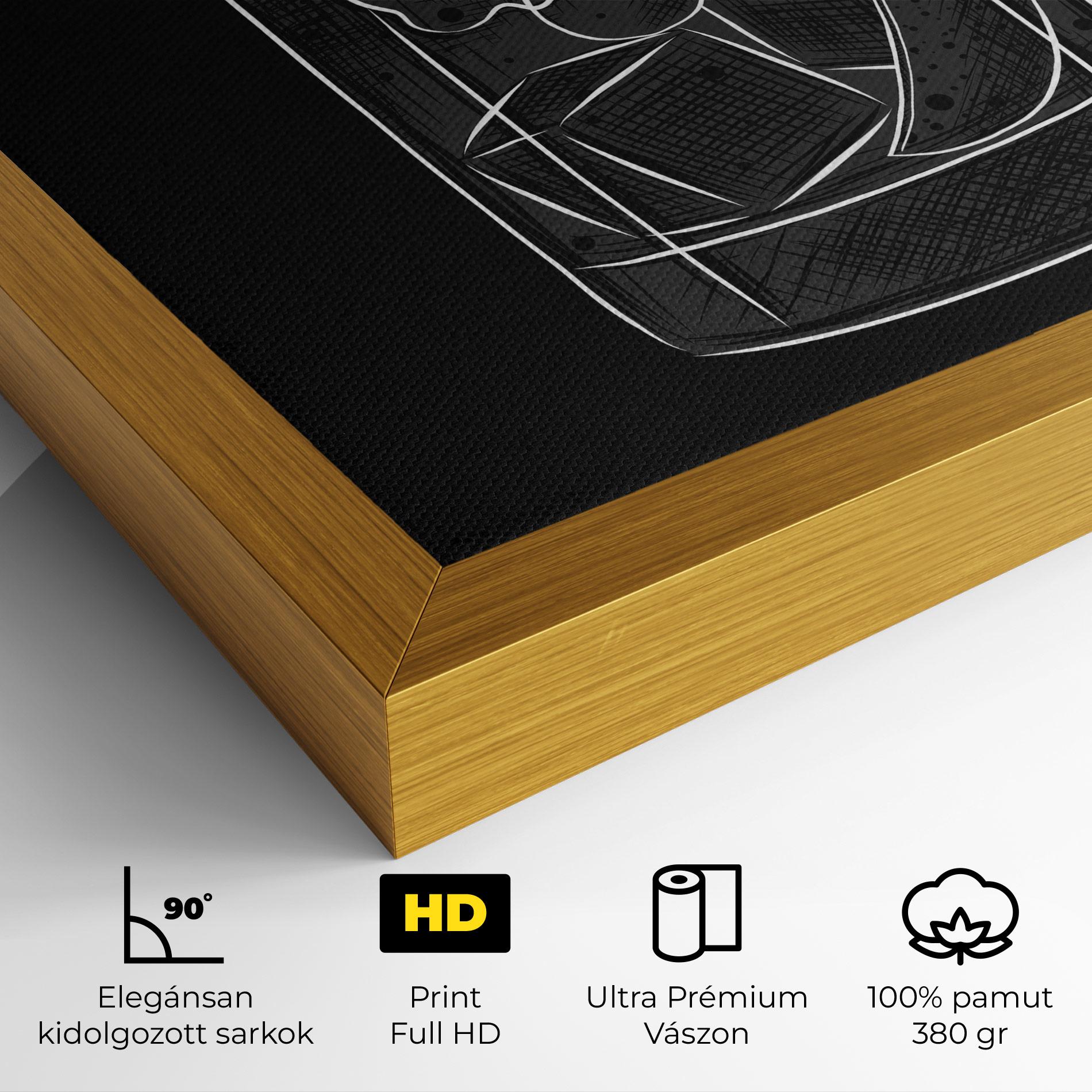 Vászonkép Lime Drink mockup 4