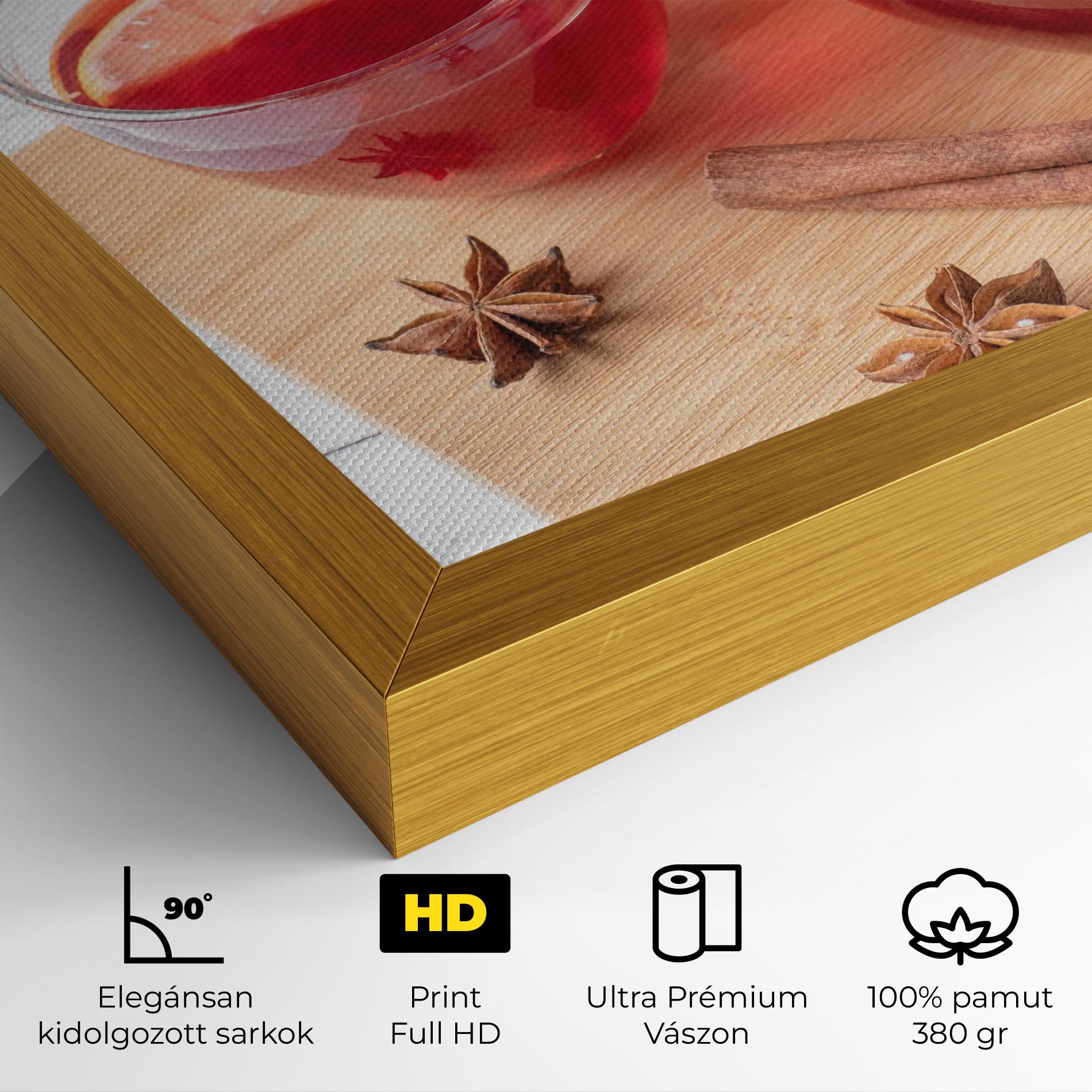 Vászonkép Pomegranate Lemon mockup 4