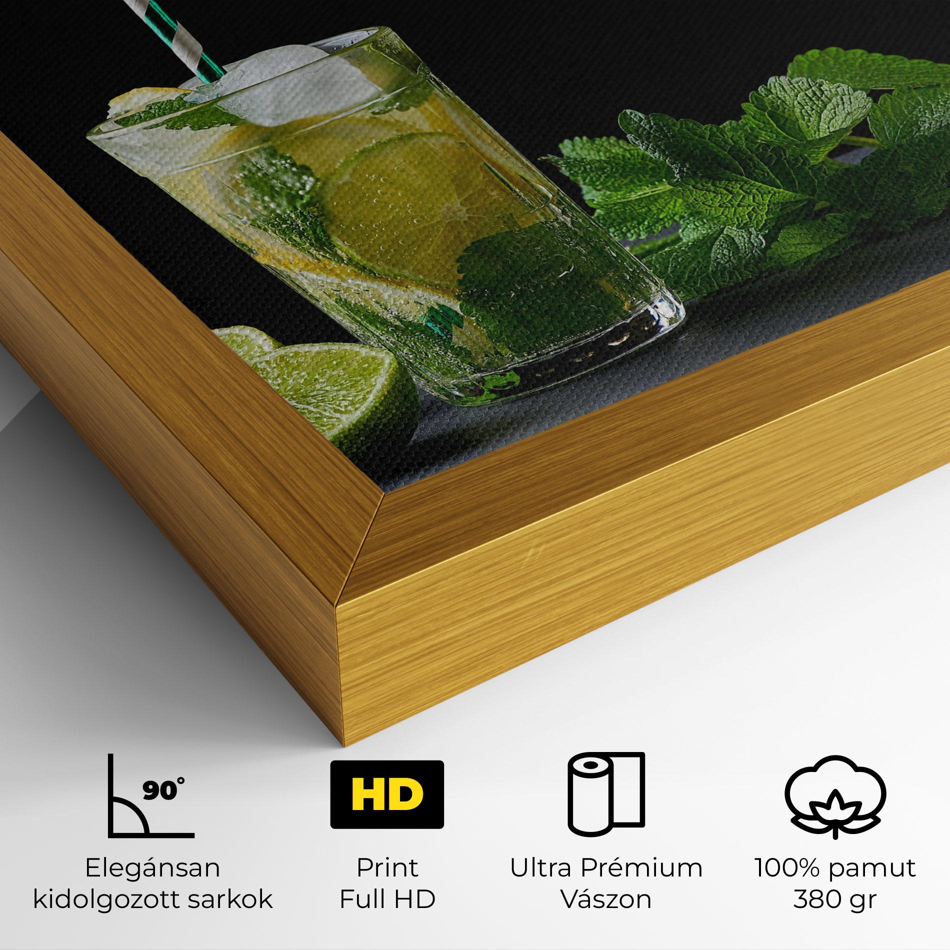 Vászonkép Refreshing Drink mockup 4