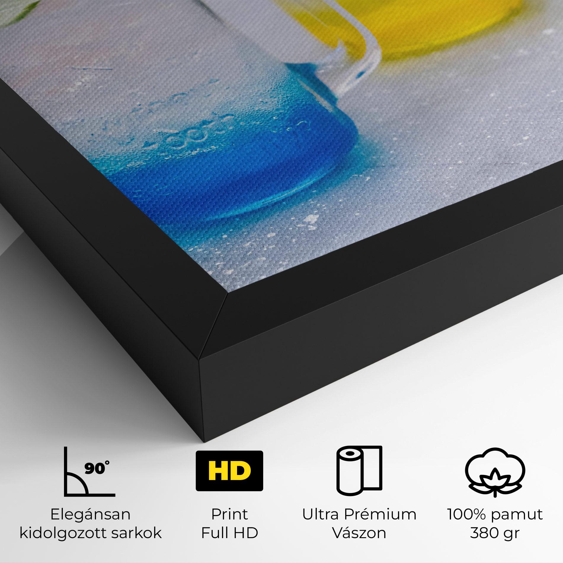 Vászonkép Colorful Italian Soda mockup 4