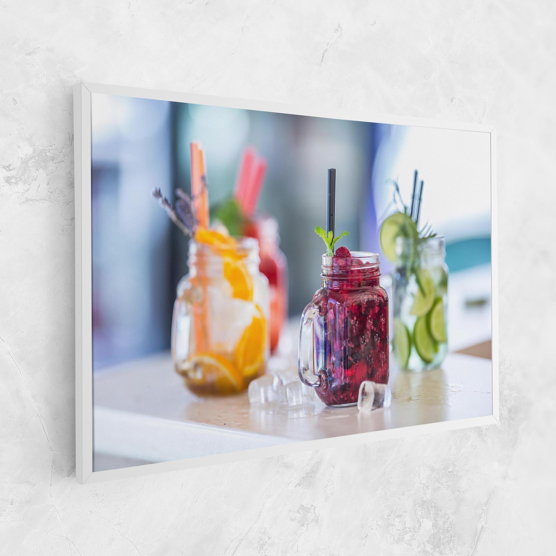 Vászonkép Orange Lime Lemonades mockup 1