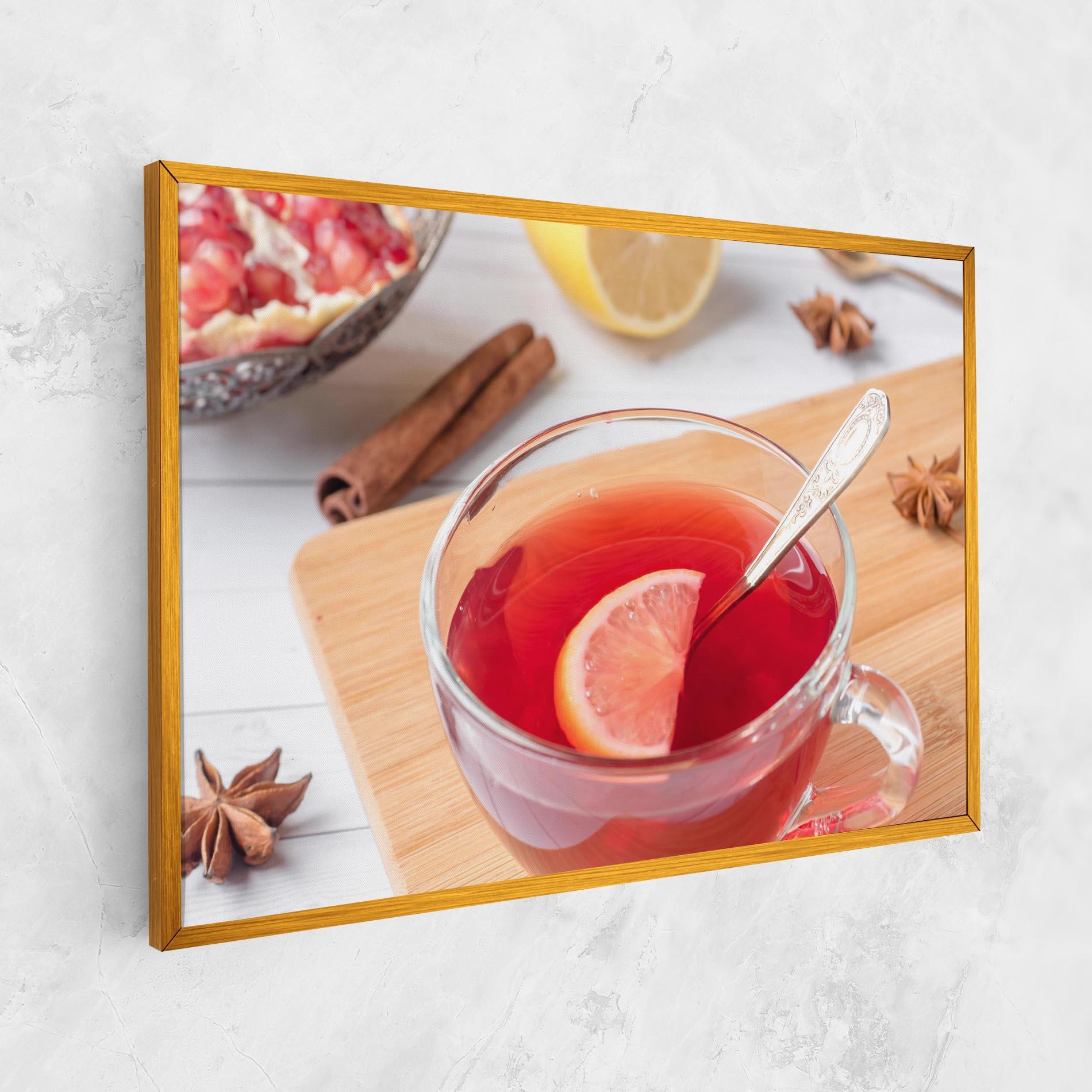 Vászonkép Homemade Lemonade mockup 1