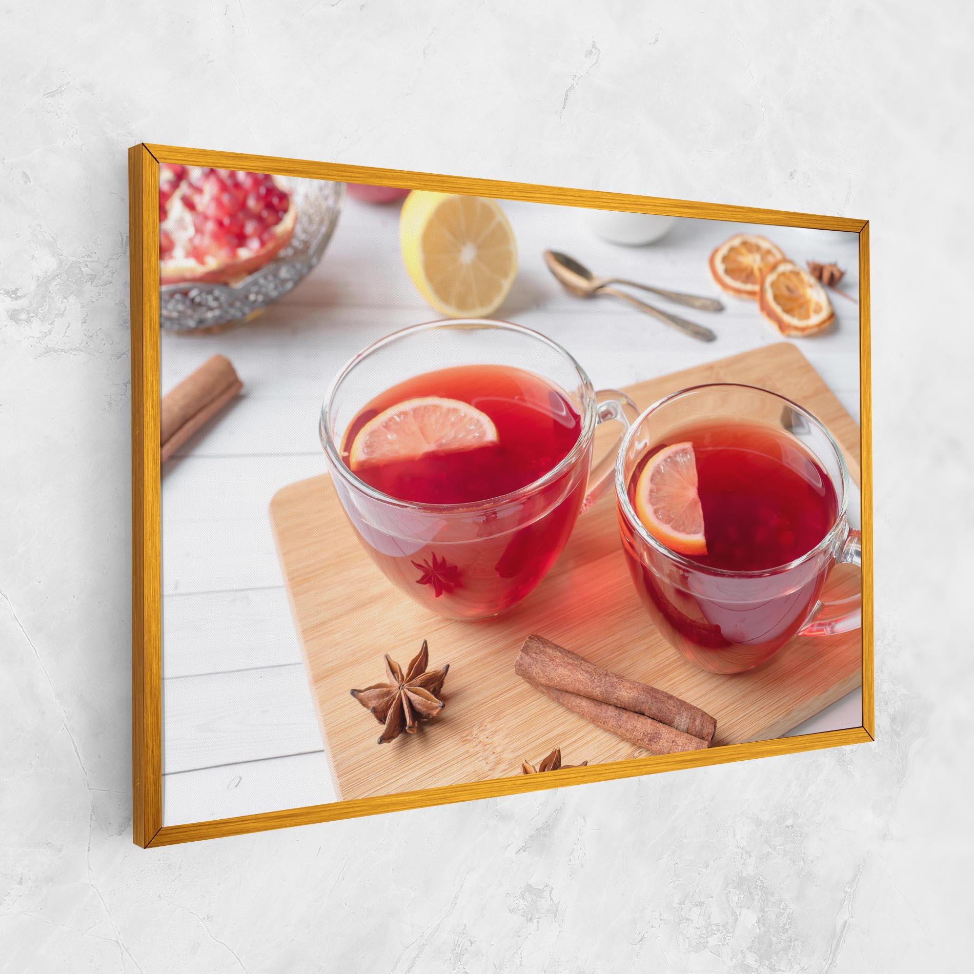 Vászonkép Pomegranate Lemon mockup 1