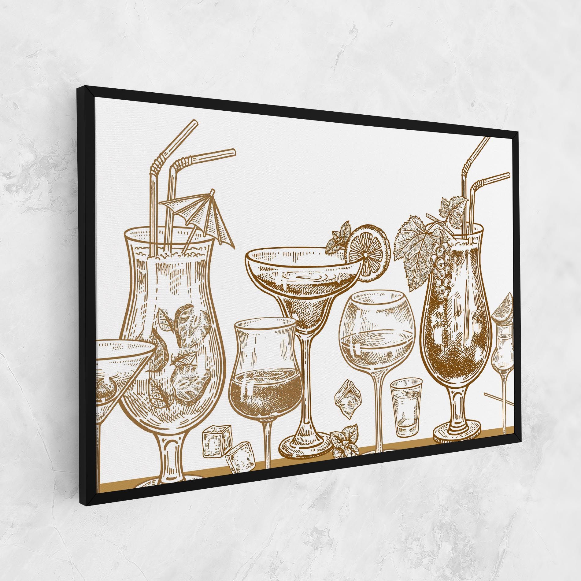 Brown Line Drinks mockup 1