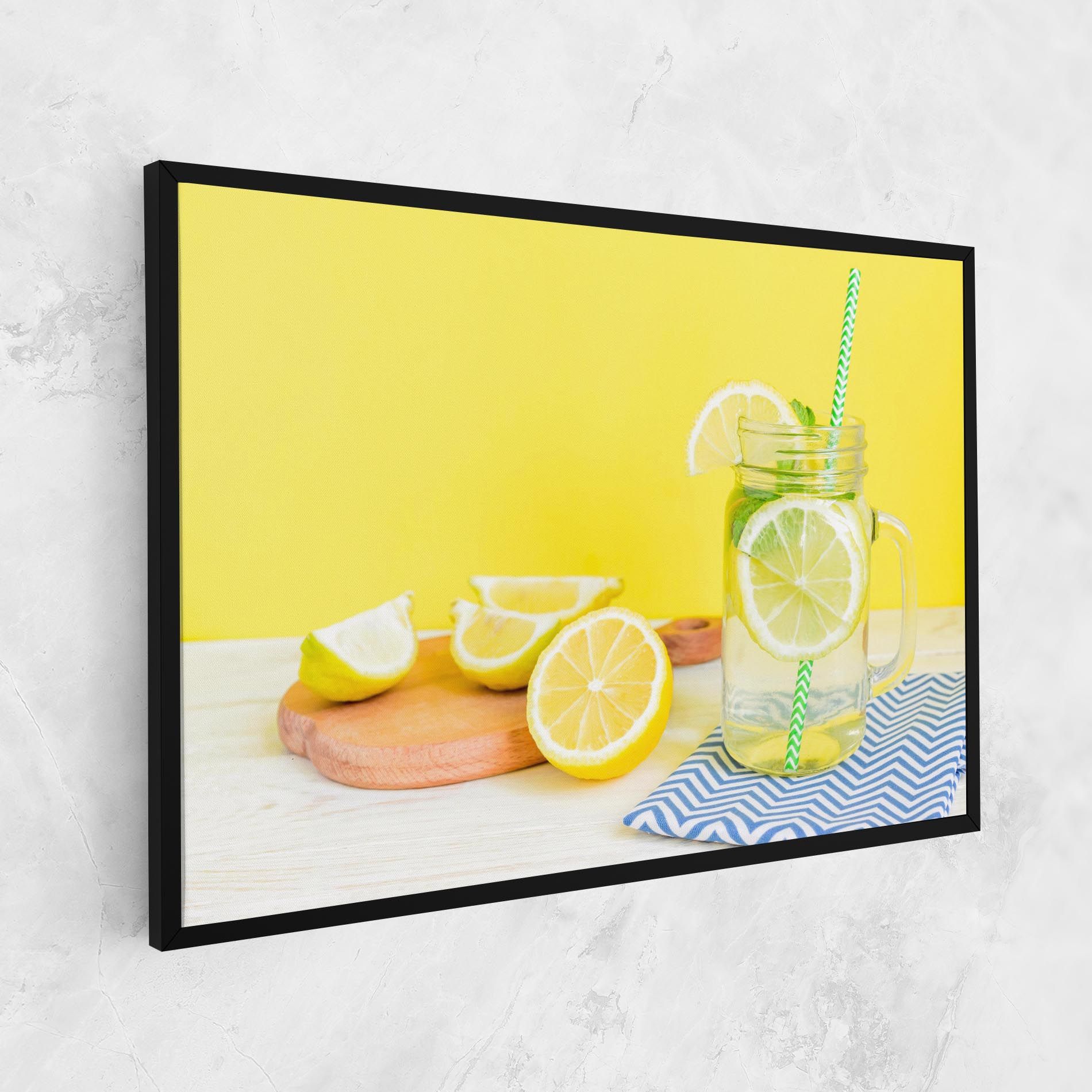Citrus Lemonade Water mockup 1