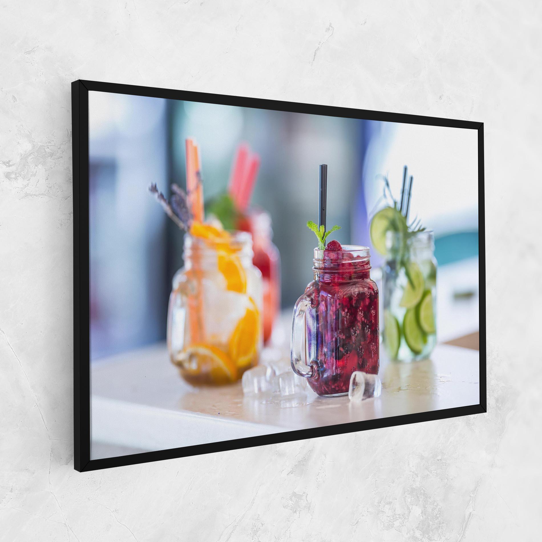 Vászonkép Orange Lime Lemonades mockup 1