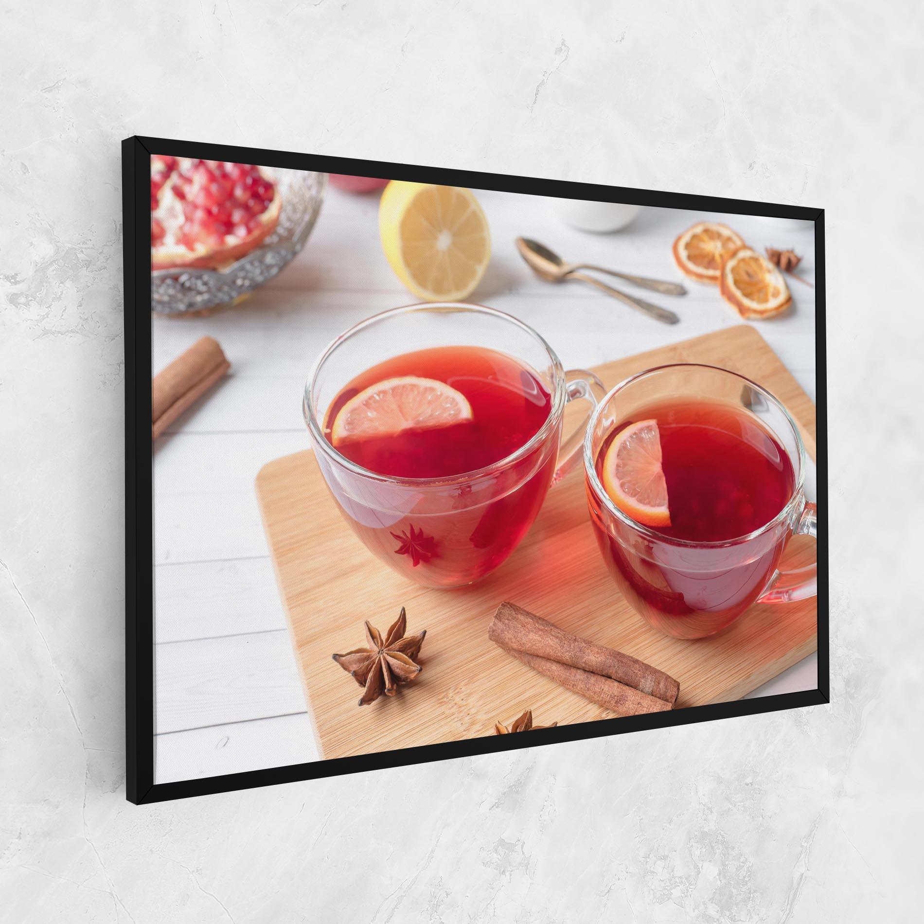 Vászonkép Pomegranate Lemon mockup 1