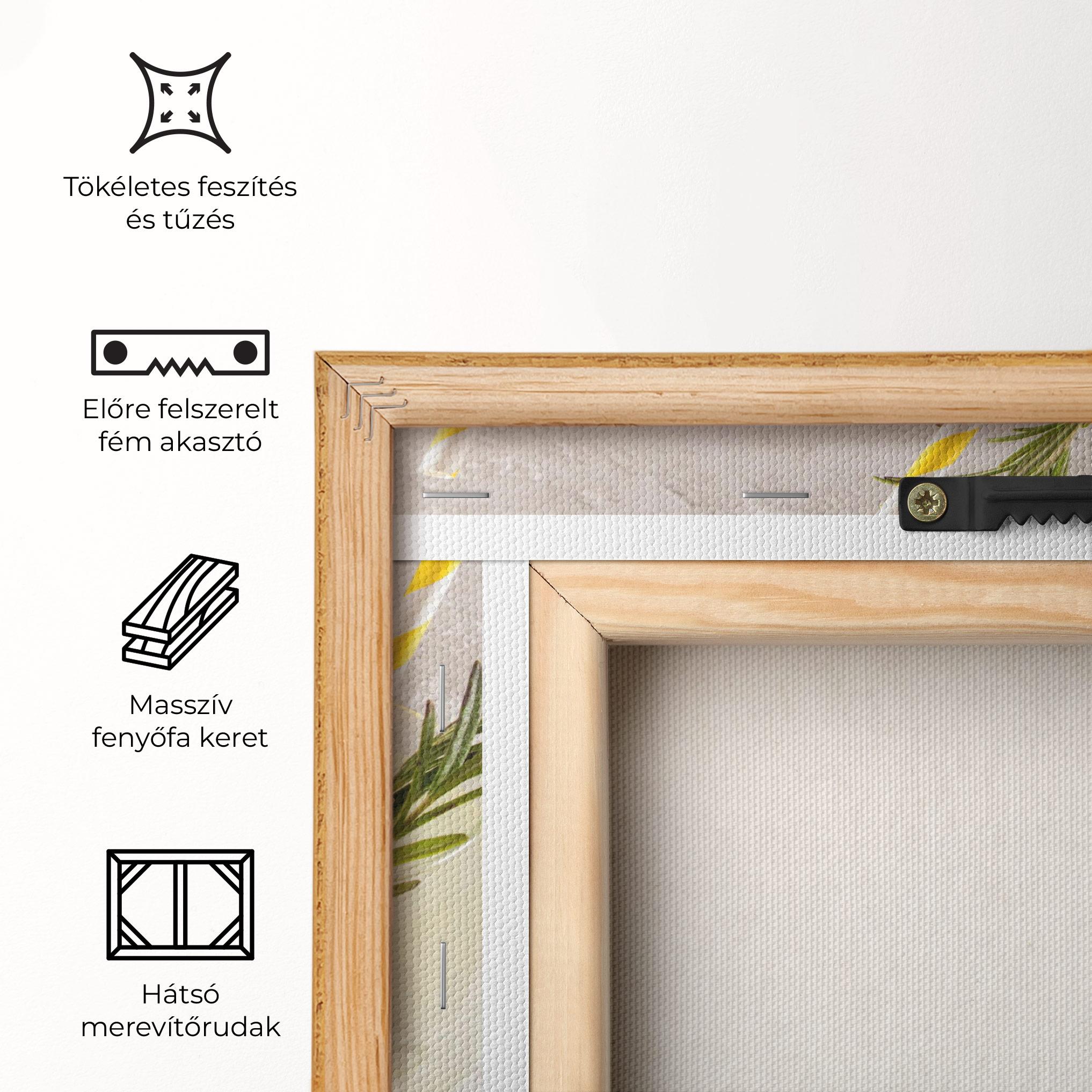 Vászonkép Homemade Rosemary Drink mockup 5