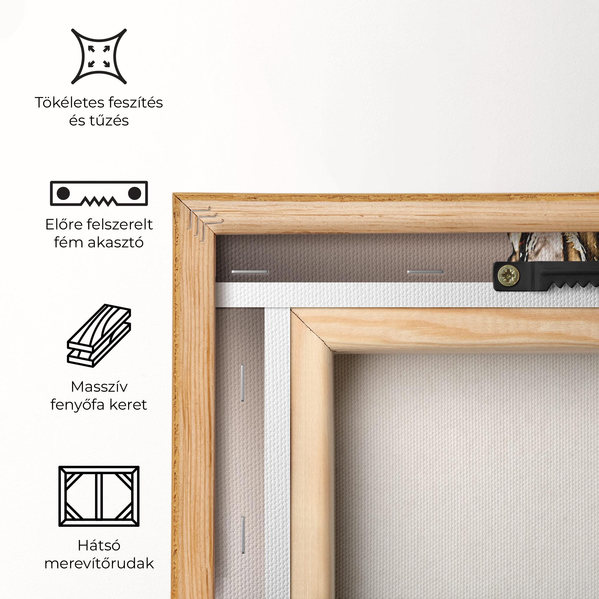 Vászonkép White Wine Splash mockup 5