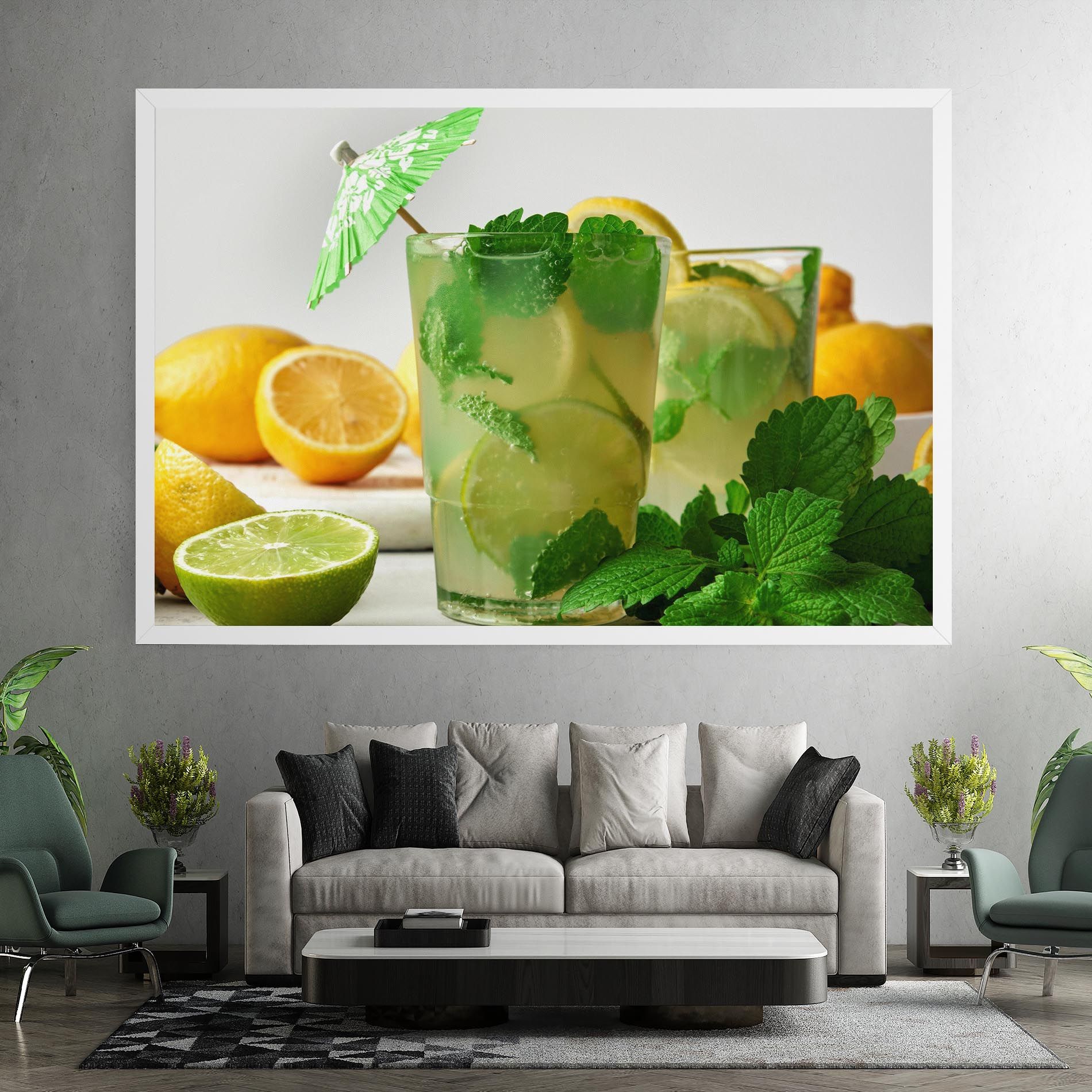 Mint Leaves Lemonade mockup 7