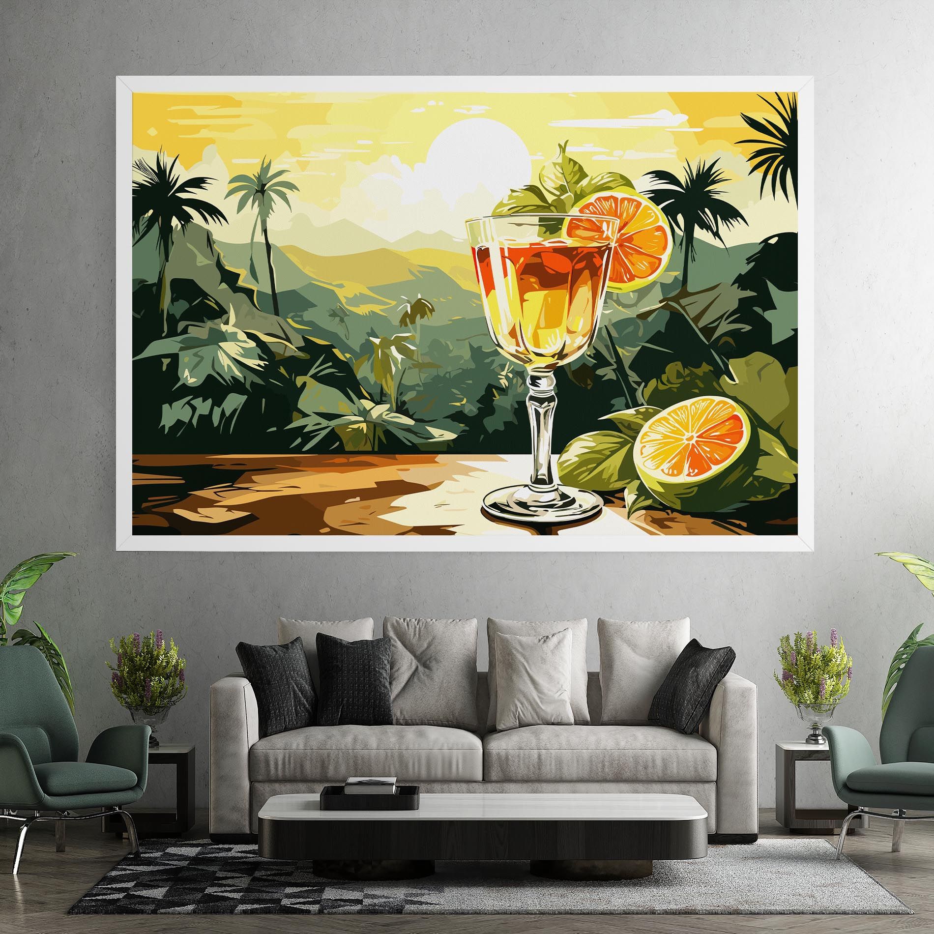 Orange Drink mockup 7