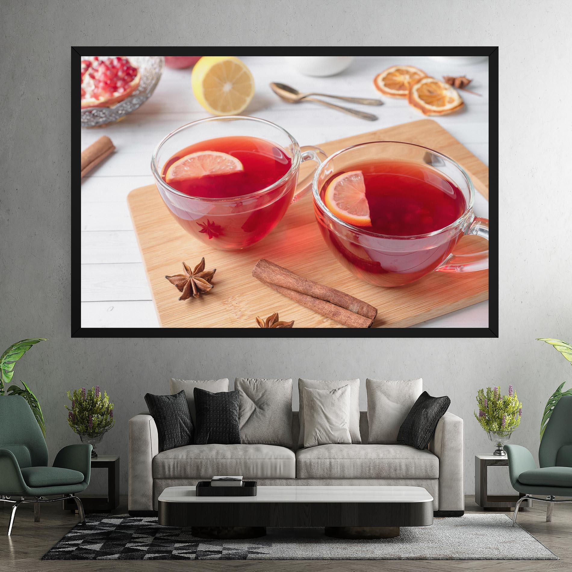 Vászonkép Pomegranate Lemon mockup 7