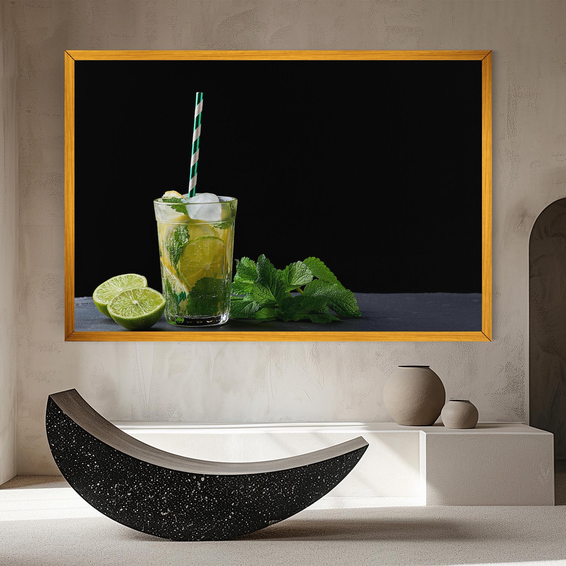 Vászonkép Refreshing Drink mockup 8