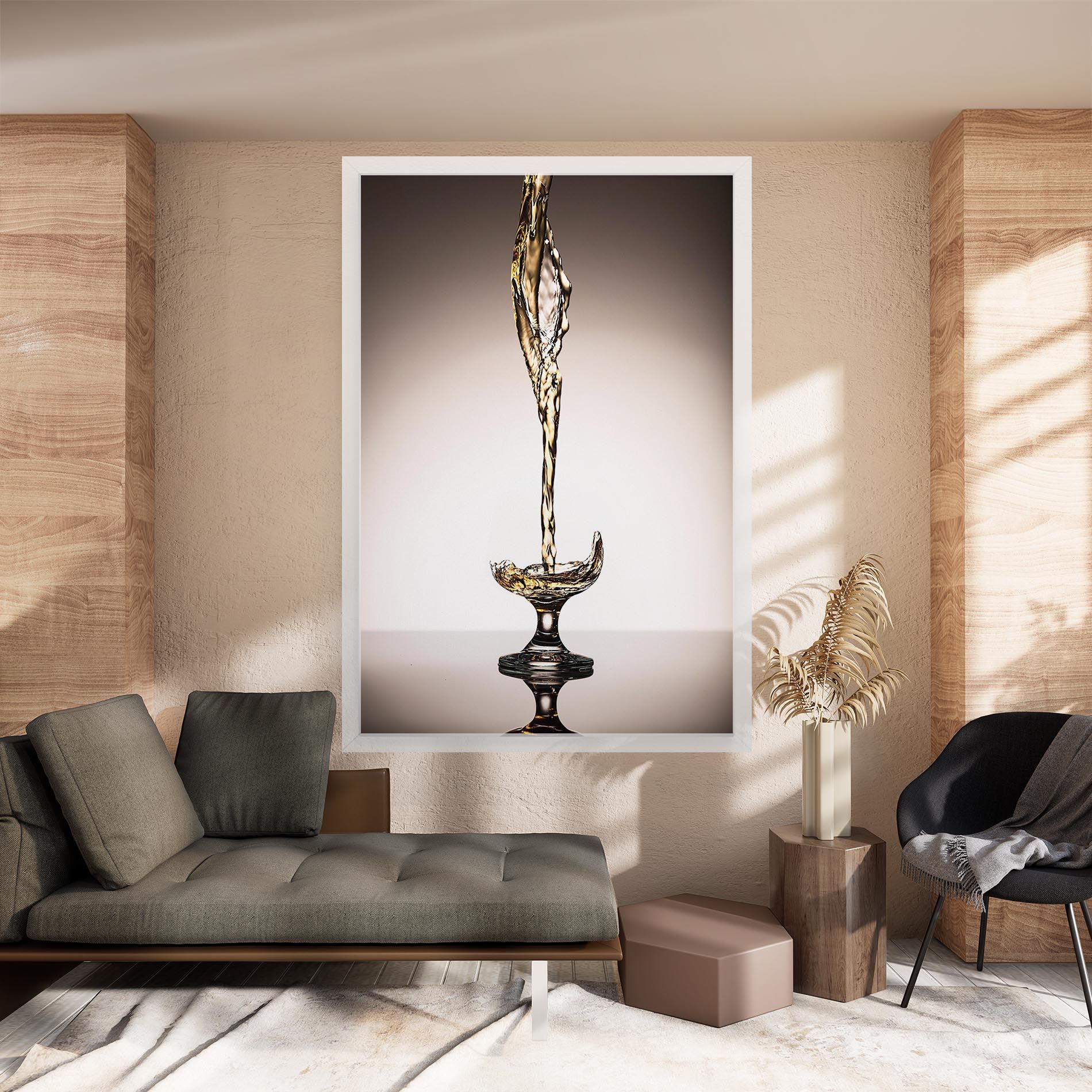 White Wine Splash mockup 8