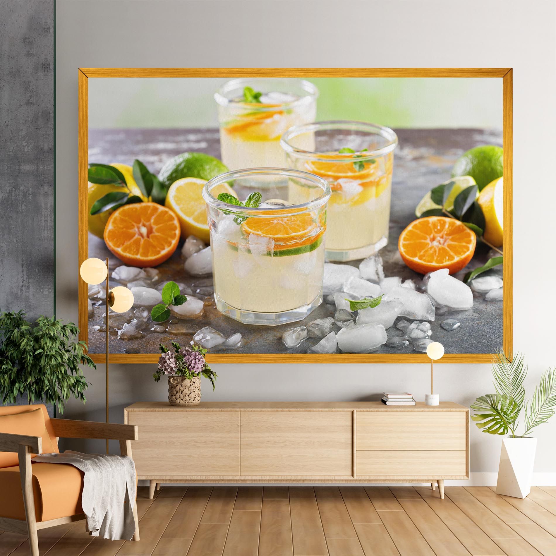 Citrus Fruit Lemonade mockup 9