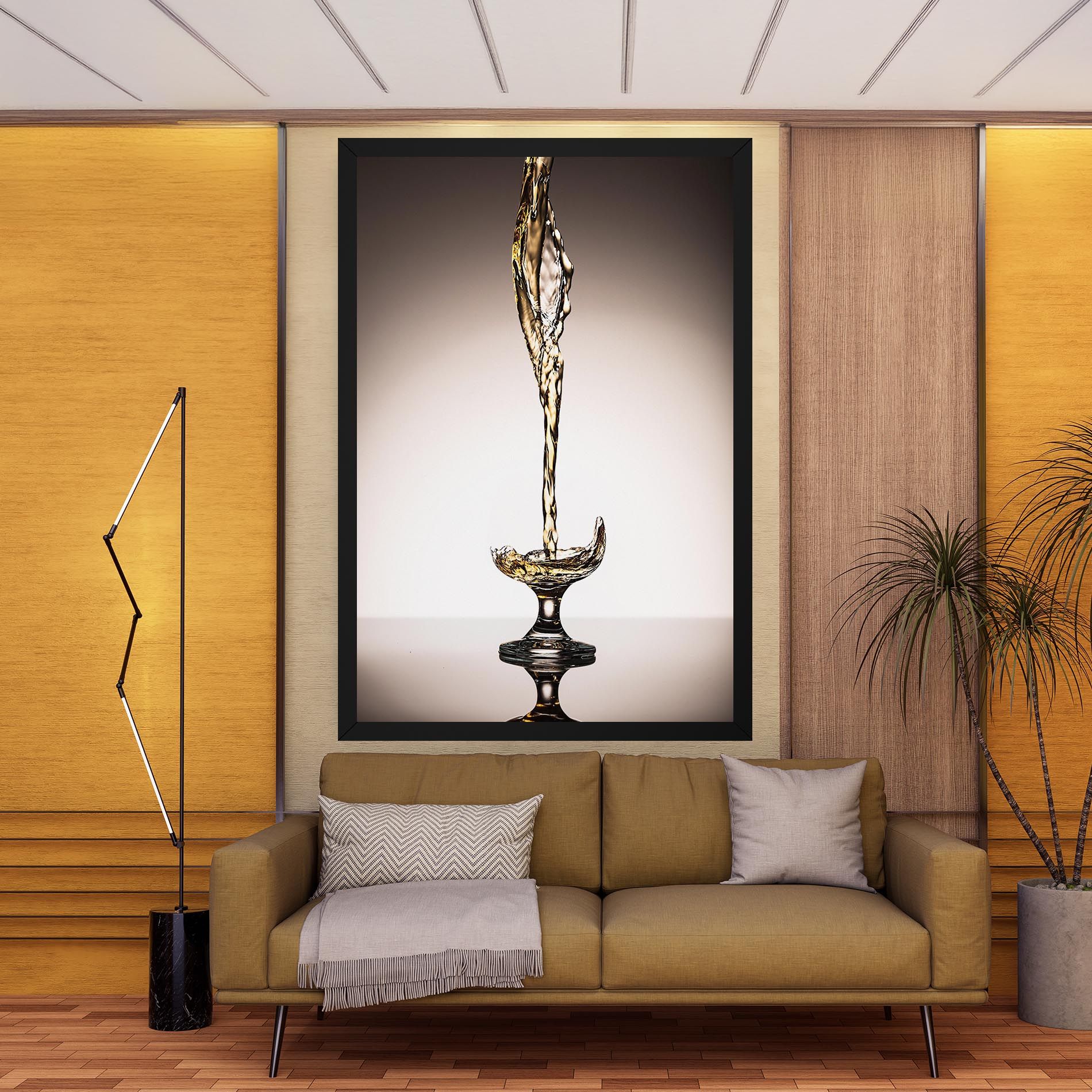 White Wine Splash mockup 9