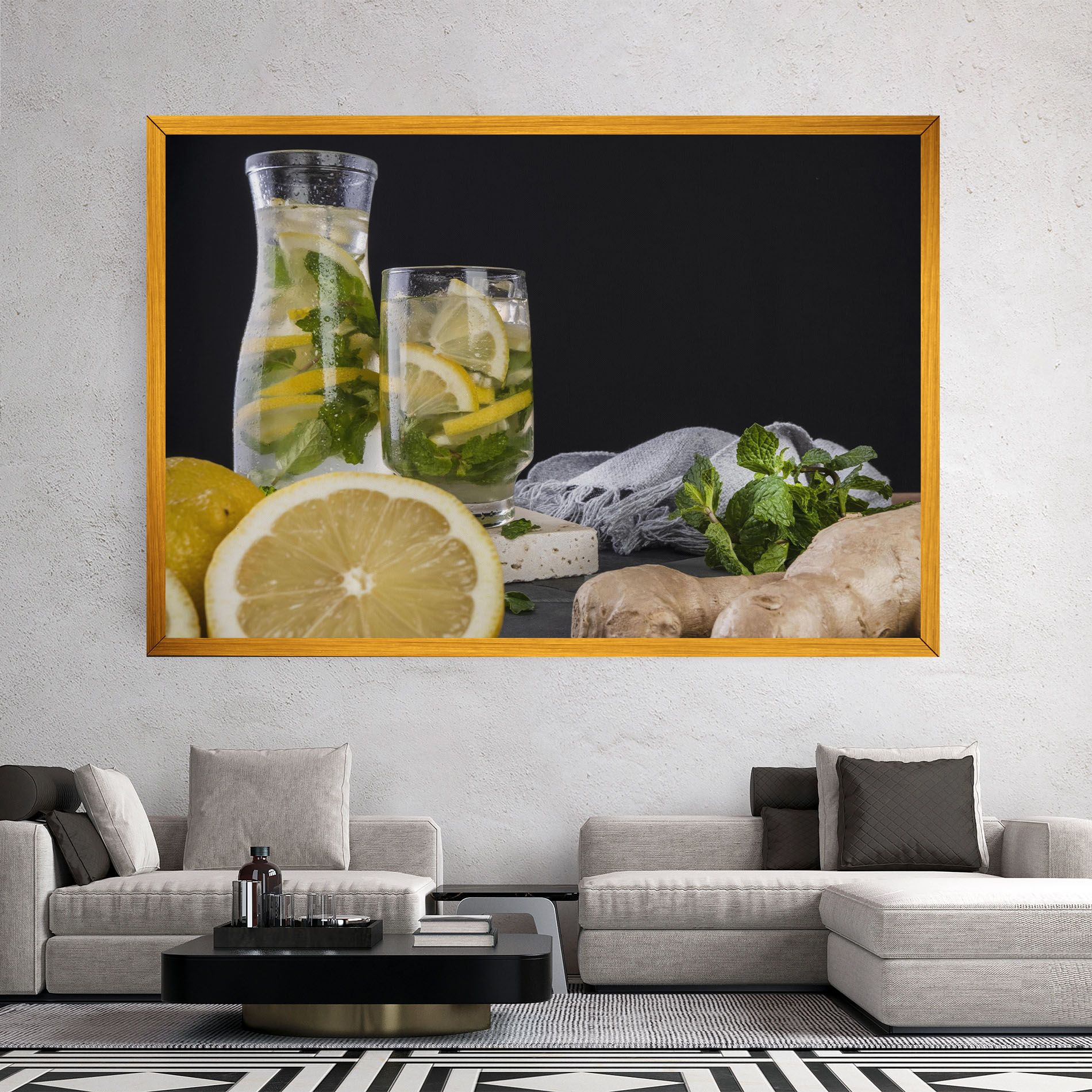 Ginger Lemonade mockup 2