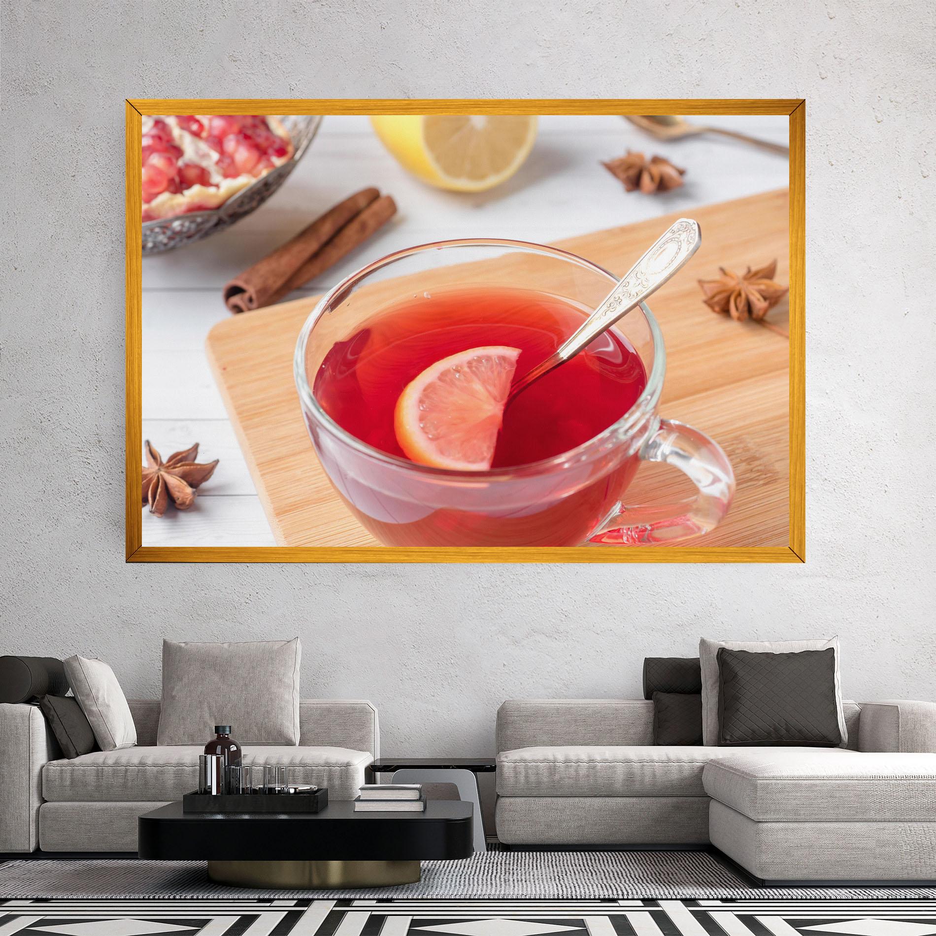 Vászonkép Homemade Lemonade mockup 2