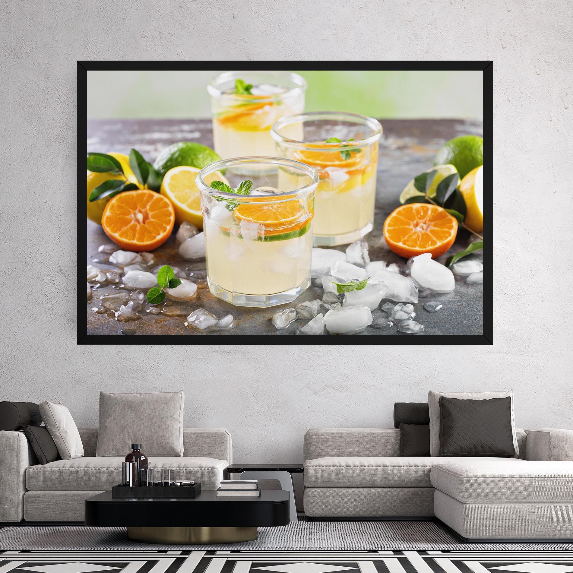 Citrus Fruit Lemonade mockup 2