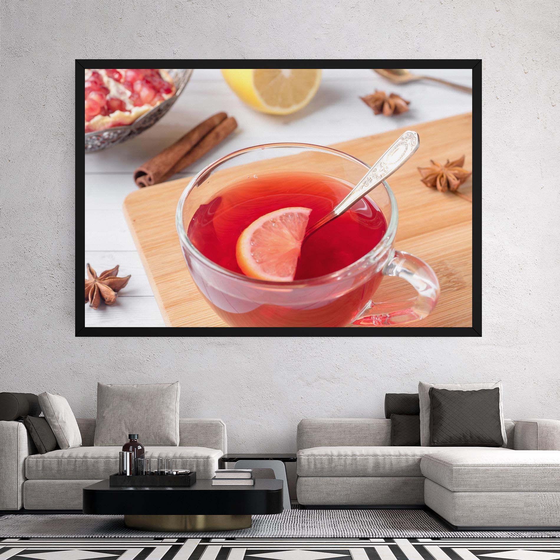 Vászonkép Homemade Lemonade mockup 2