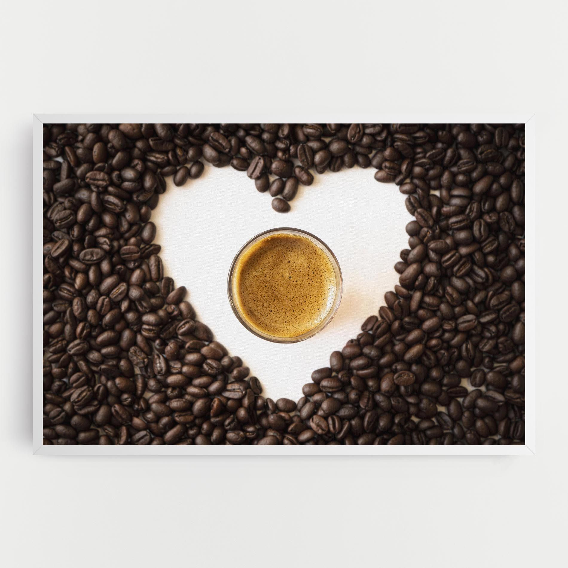 Coffee Bean Heart mockup 0