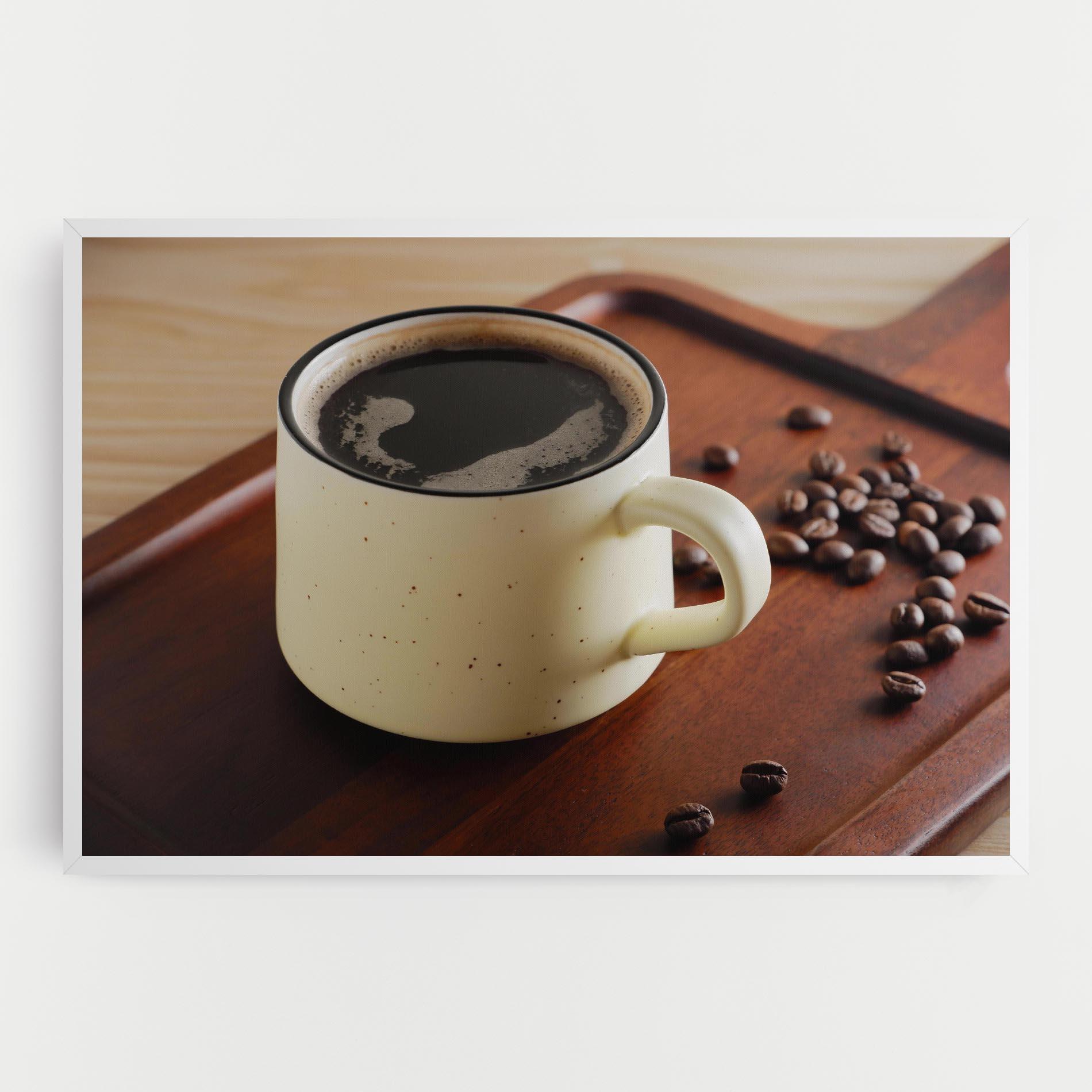 Vászonkép Coffee Served mockup 0