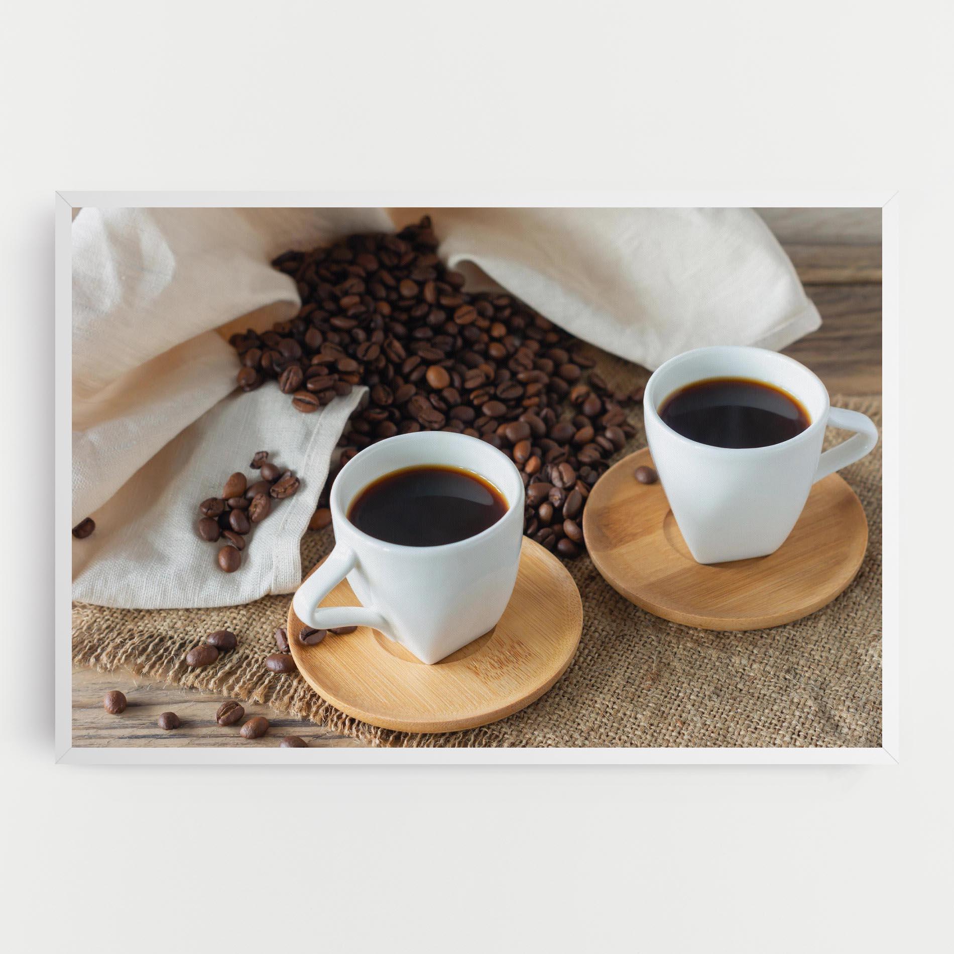 Vászonkép Fresh Espresso mockup 0