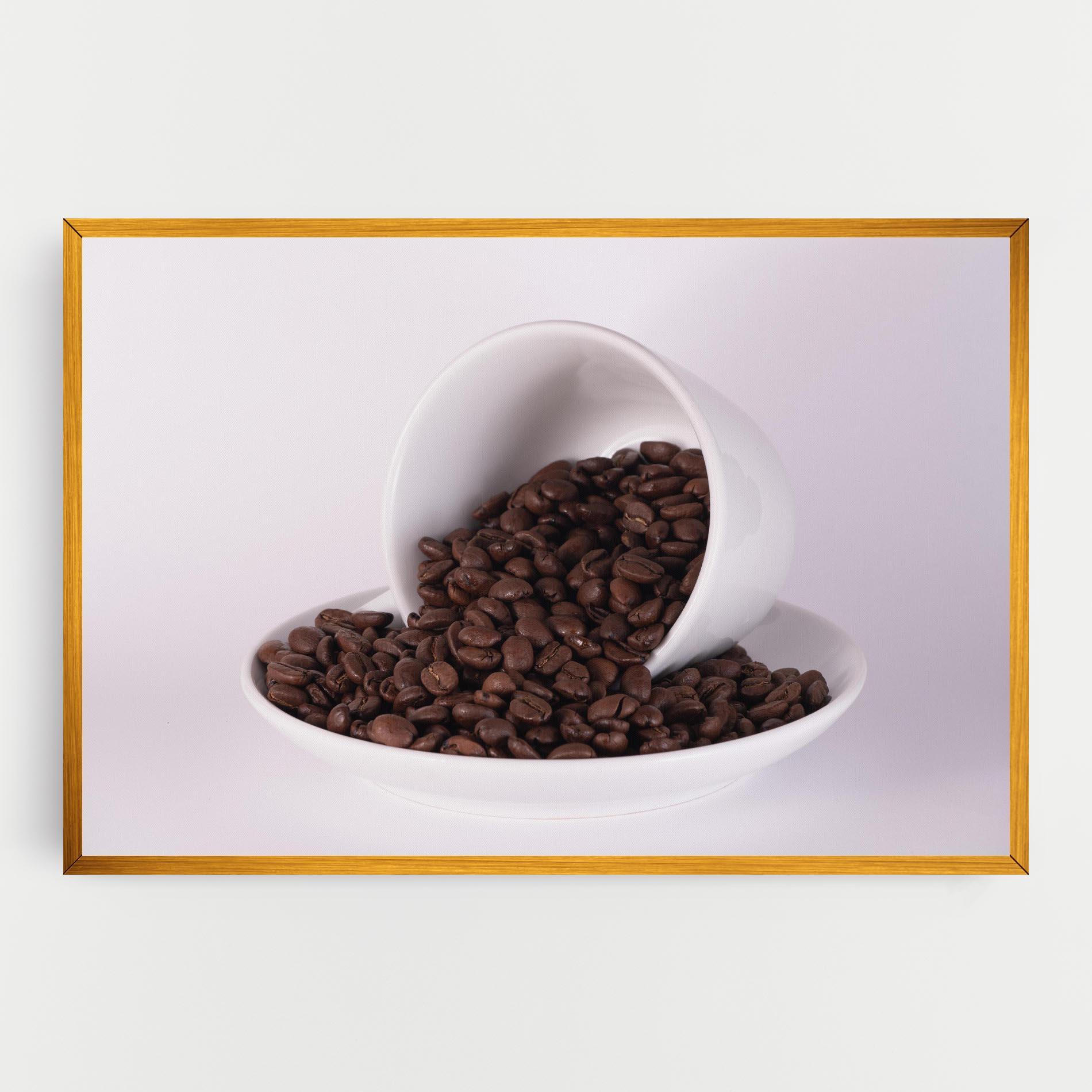 Vászonkép Bowl Of Coffee mockup 0