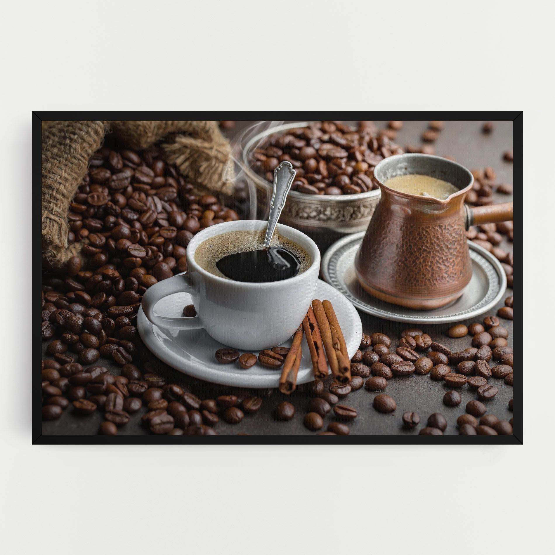 Black Coffee Beans mockup 0