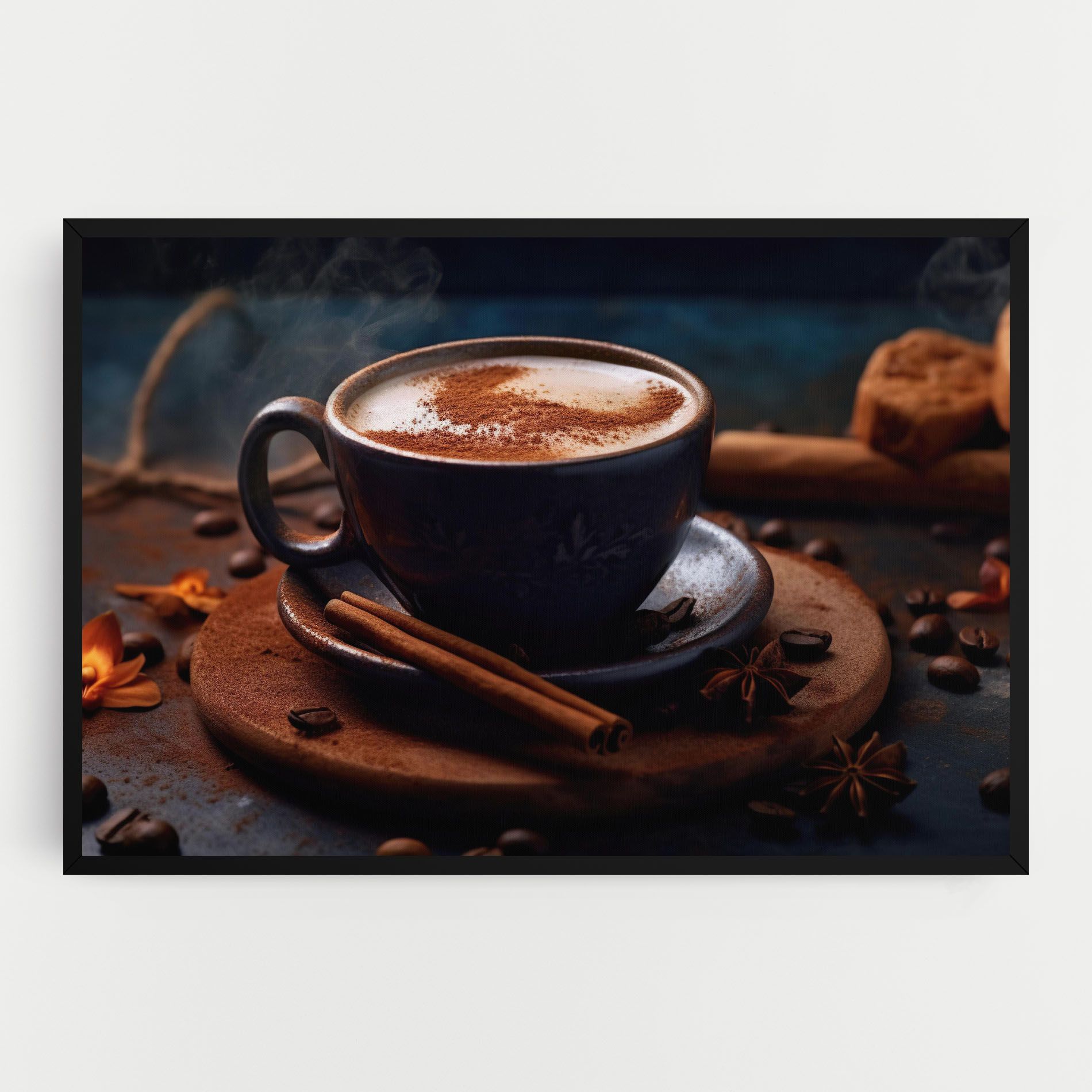 Cinnamon Coffee Cup mockup 0
