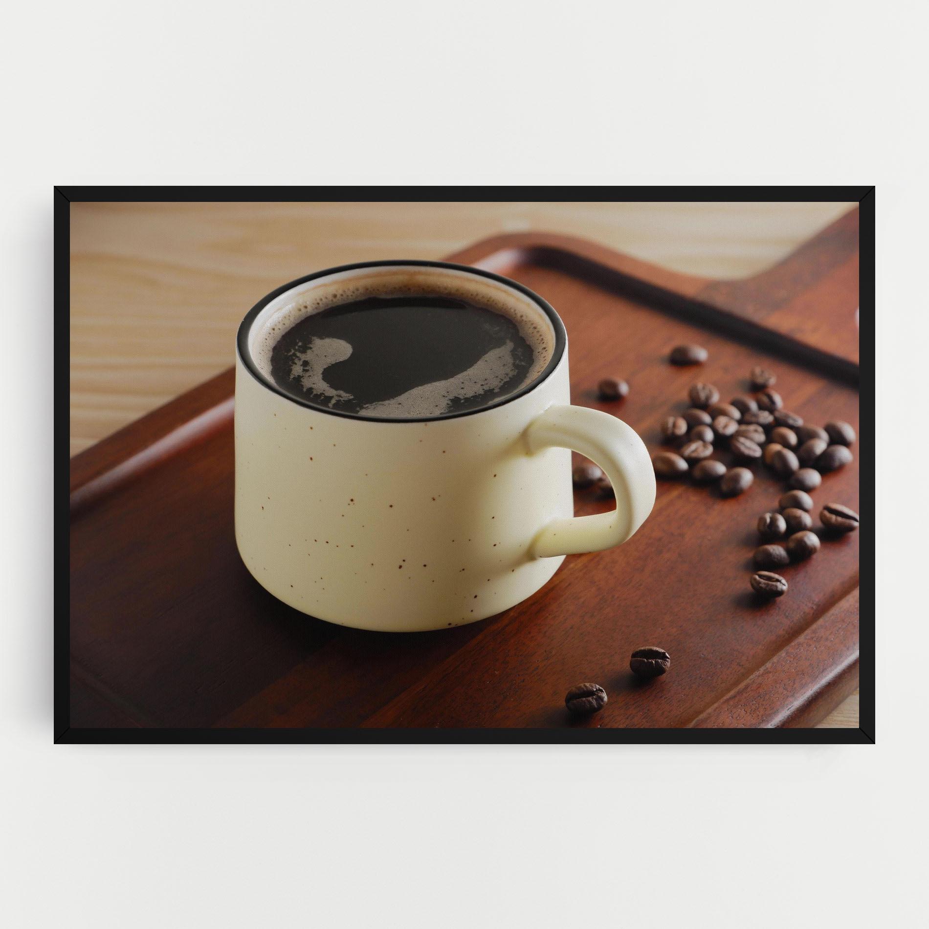 Vászonkép Coffee Served mockup 0