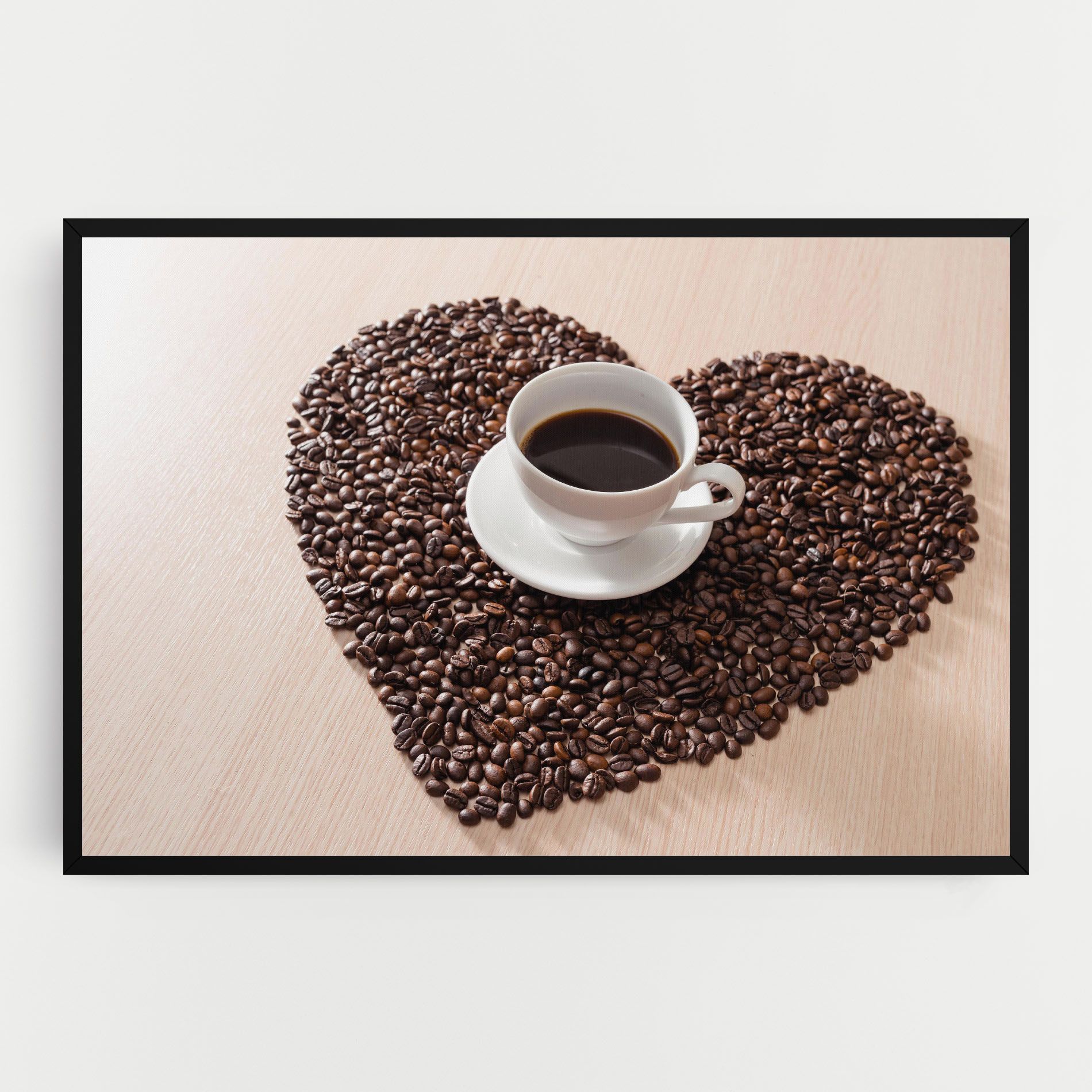 Heart Coffee Beans mockup 0