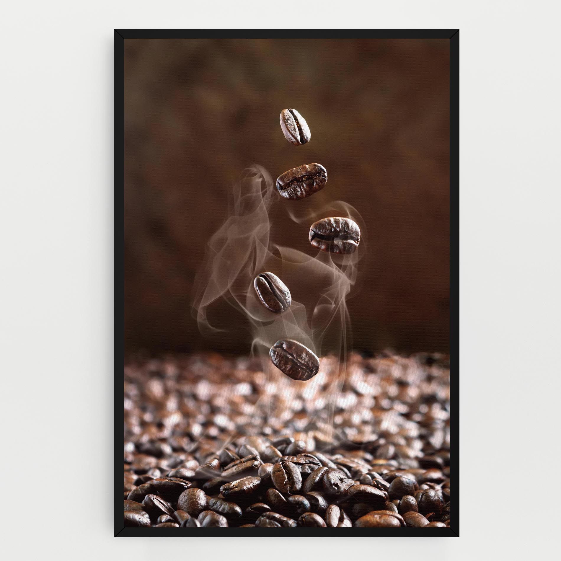 Close Up Falling Beans mockup 0