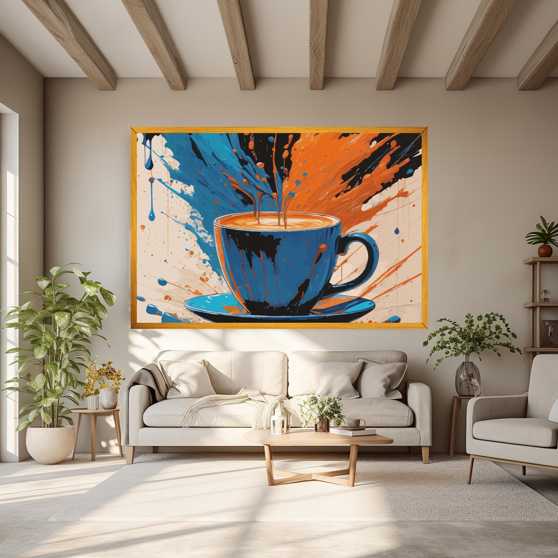 Coffee Blue Orange mockup 6
