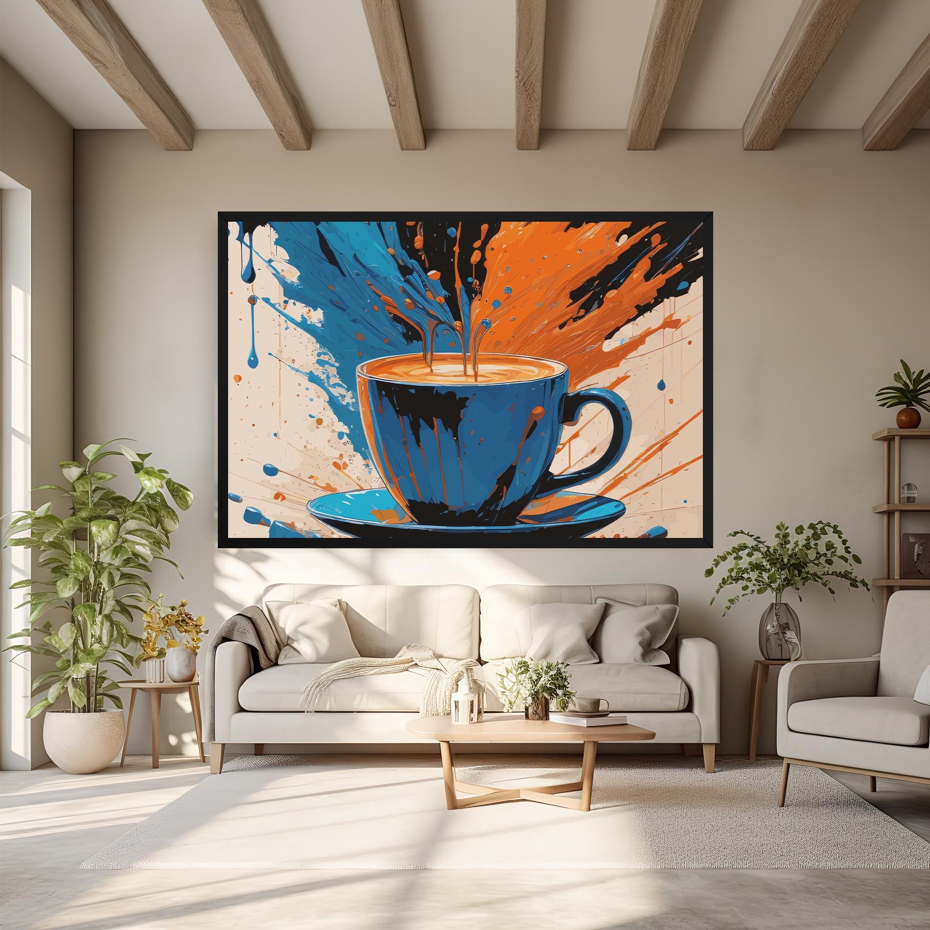 Coffee Blue Orange mockup 6