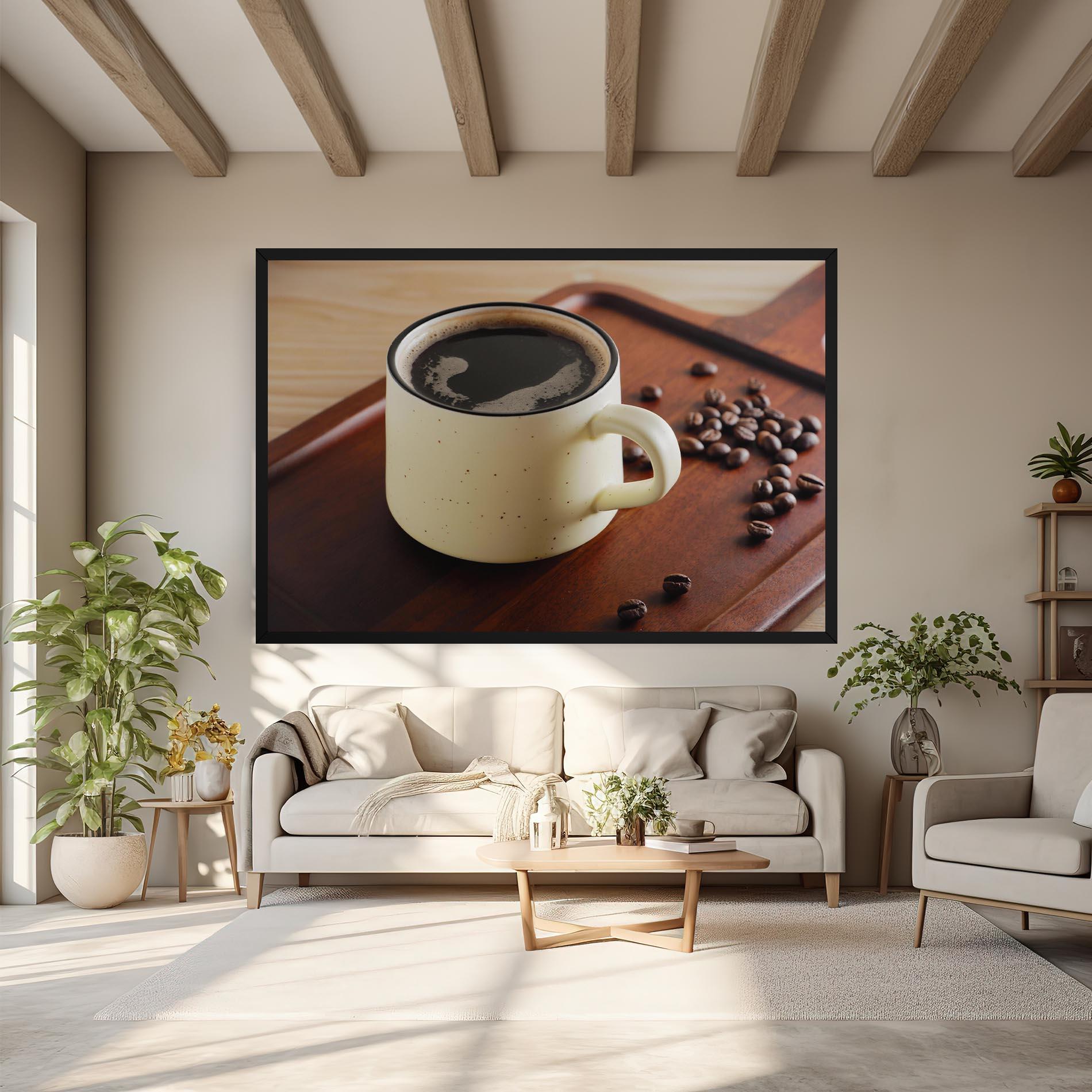 Vászonkép Coffee Served mockup 6