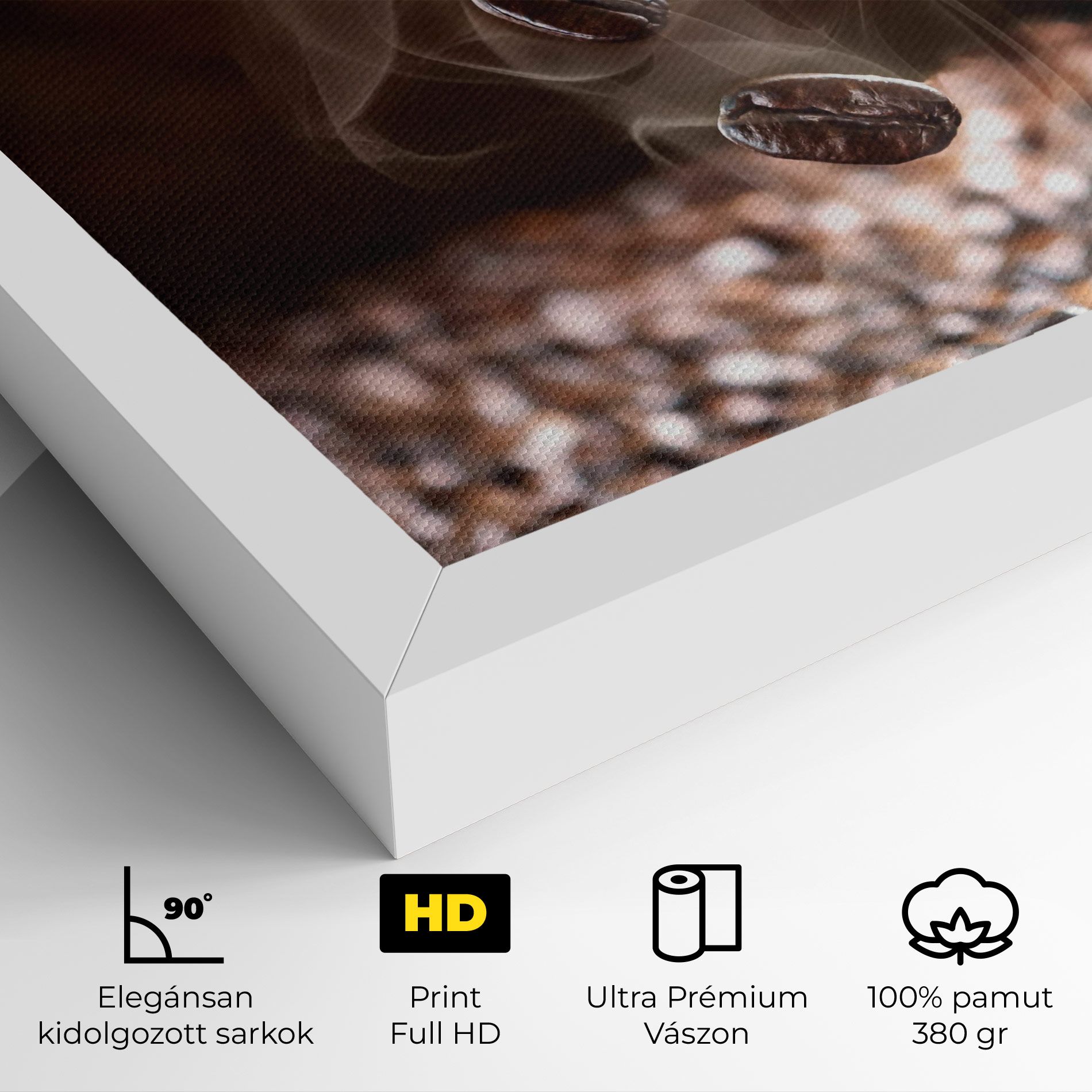 Close Up Falling Beans mockup 4