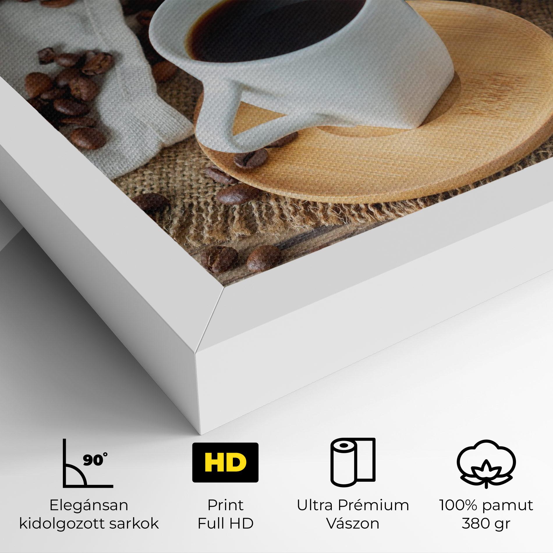 Vászonkép Fresh Espresso mockup 4