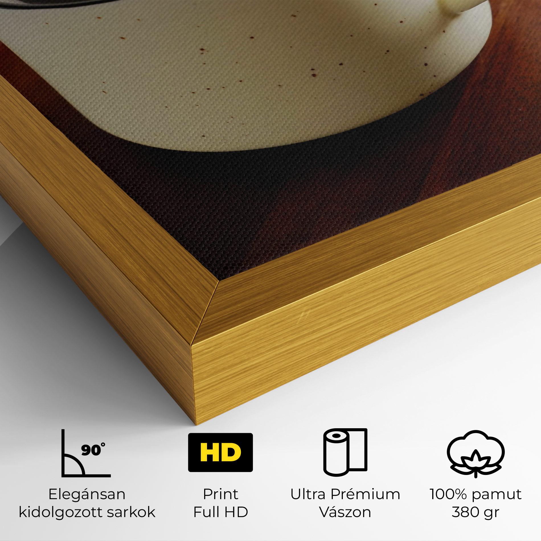 Vászonkép Coffee Served mockup 4