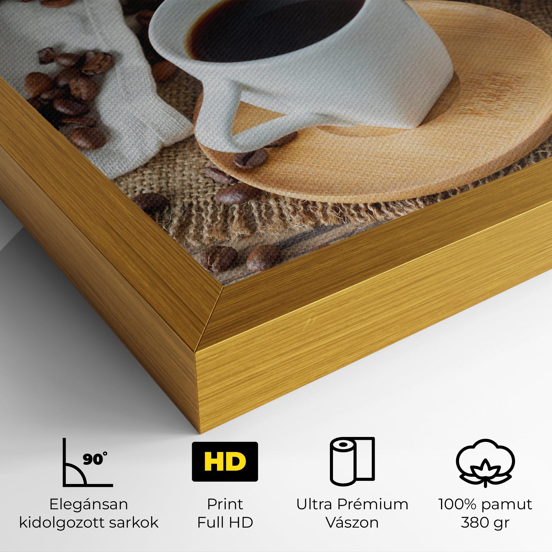 Vászonkép Fresh Espresso mockup 4