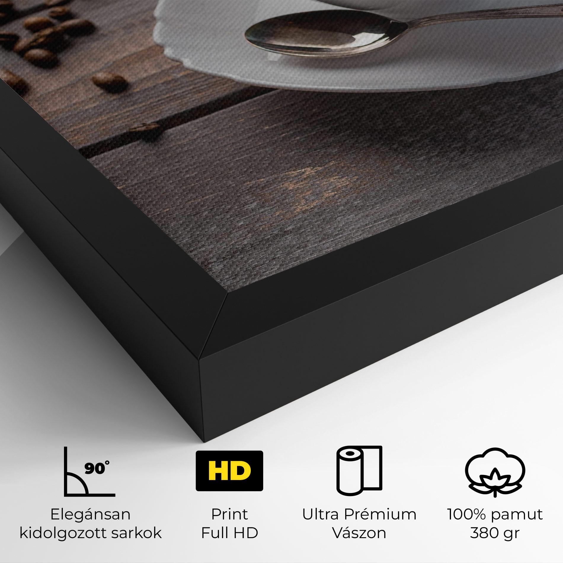 Vászonkép Aroma Coffee mockup 4