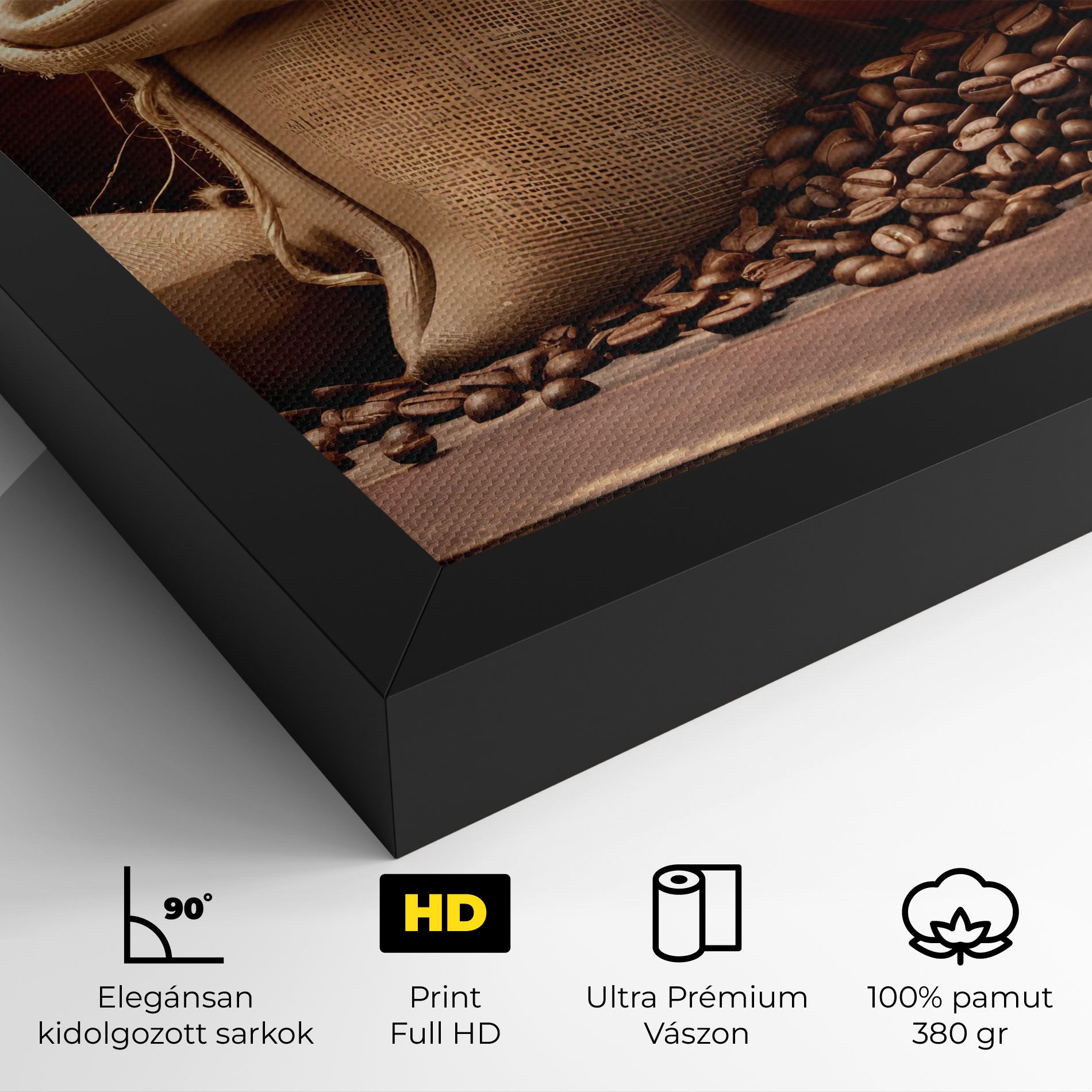 Big Bag Of Coffee Beans mockup 4