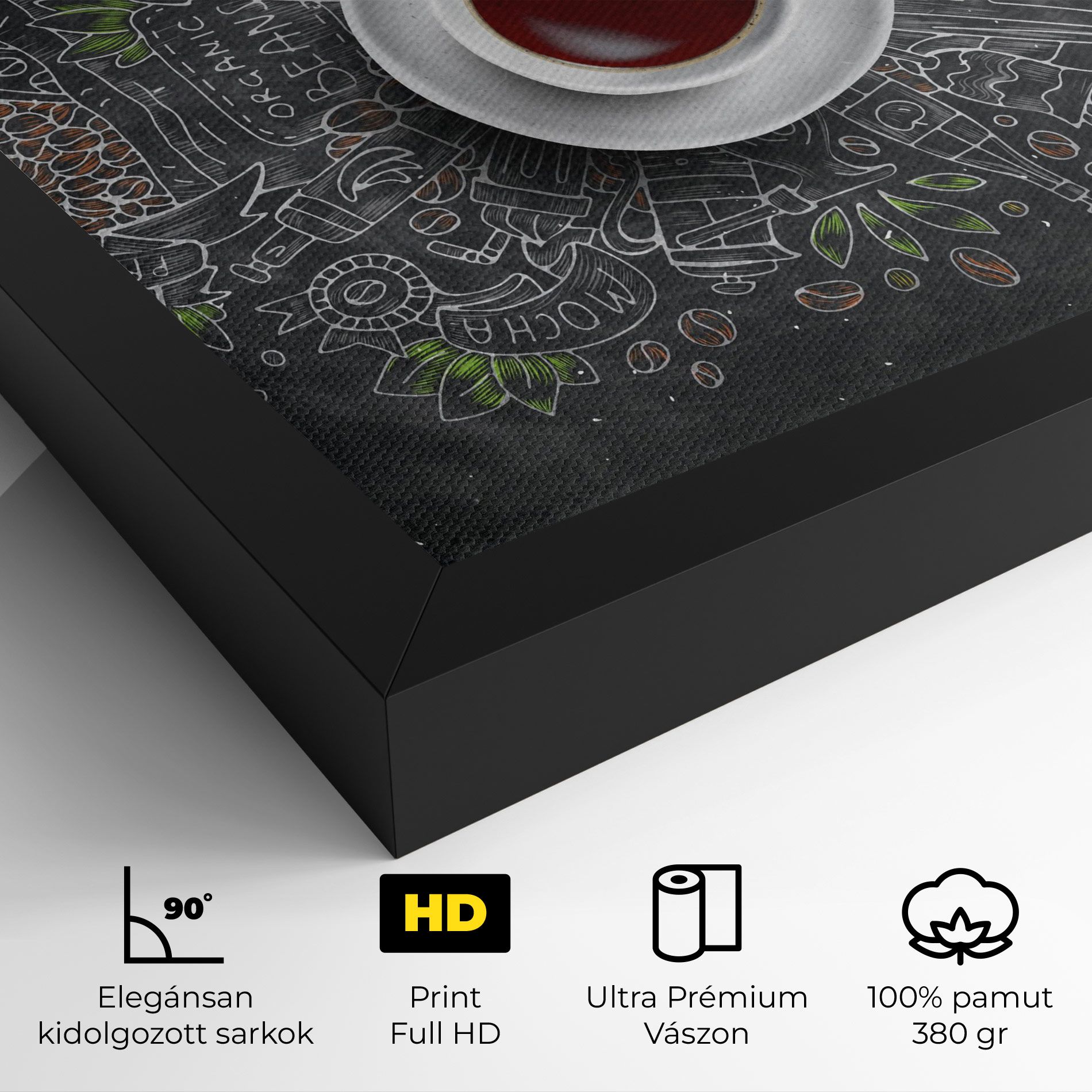 Black Board Coffee mockup 4
